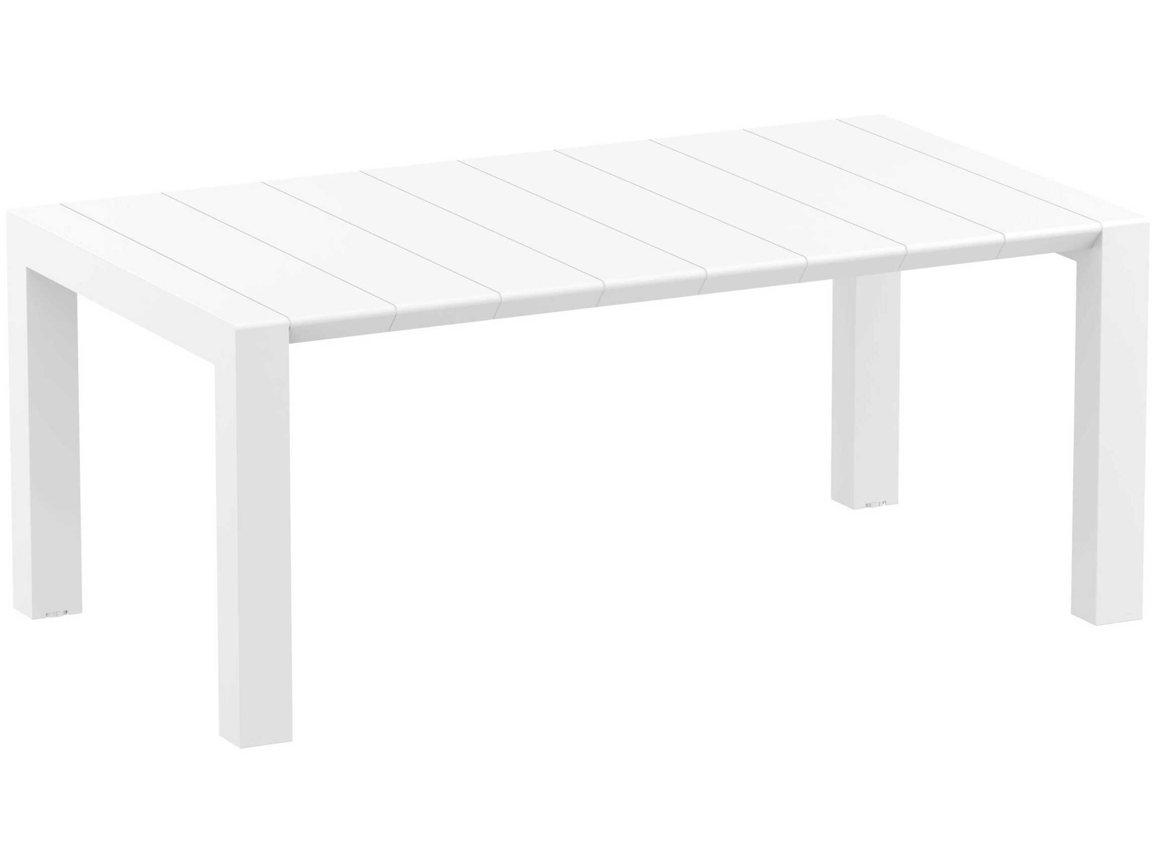 Compamia Panama White Resin Dining Set