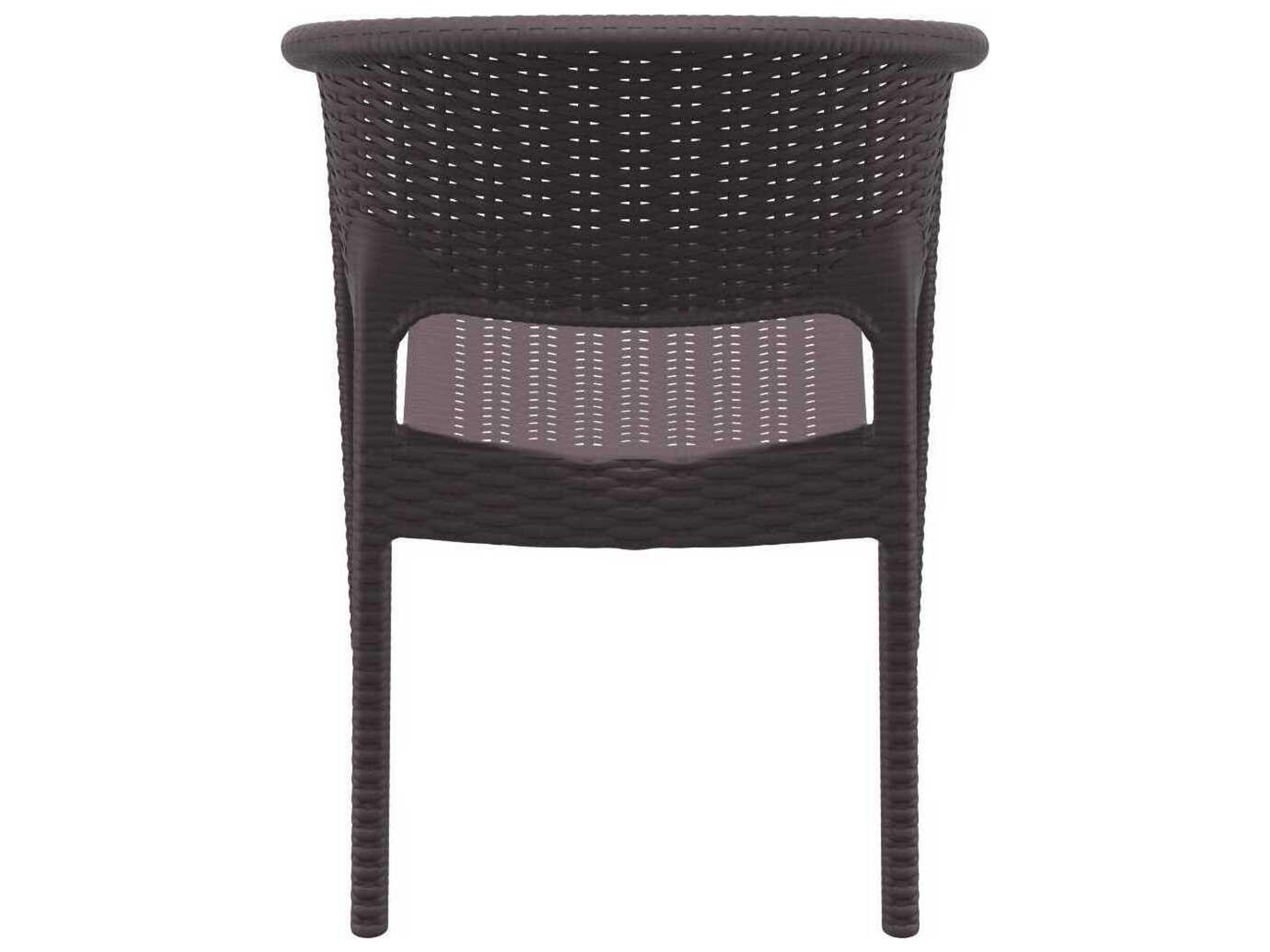 Compamia Panama Brown Resin Dining Chair