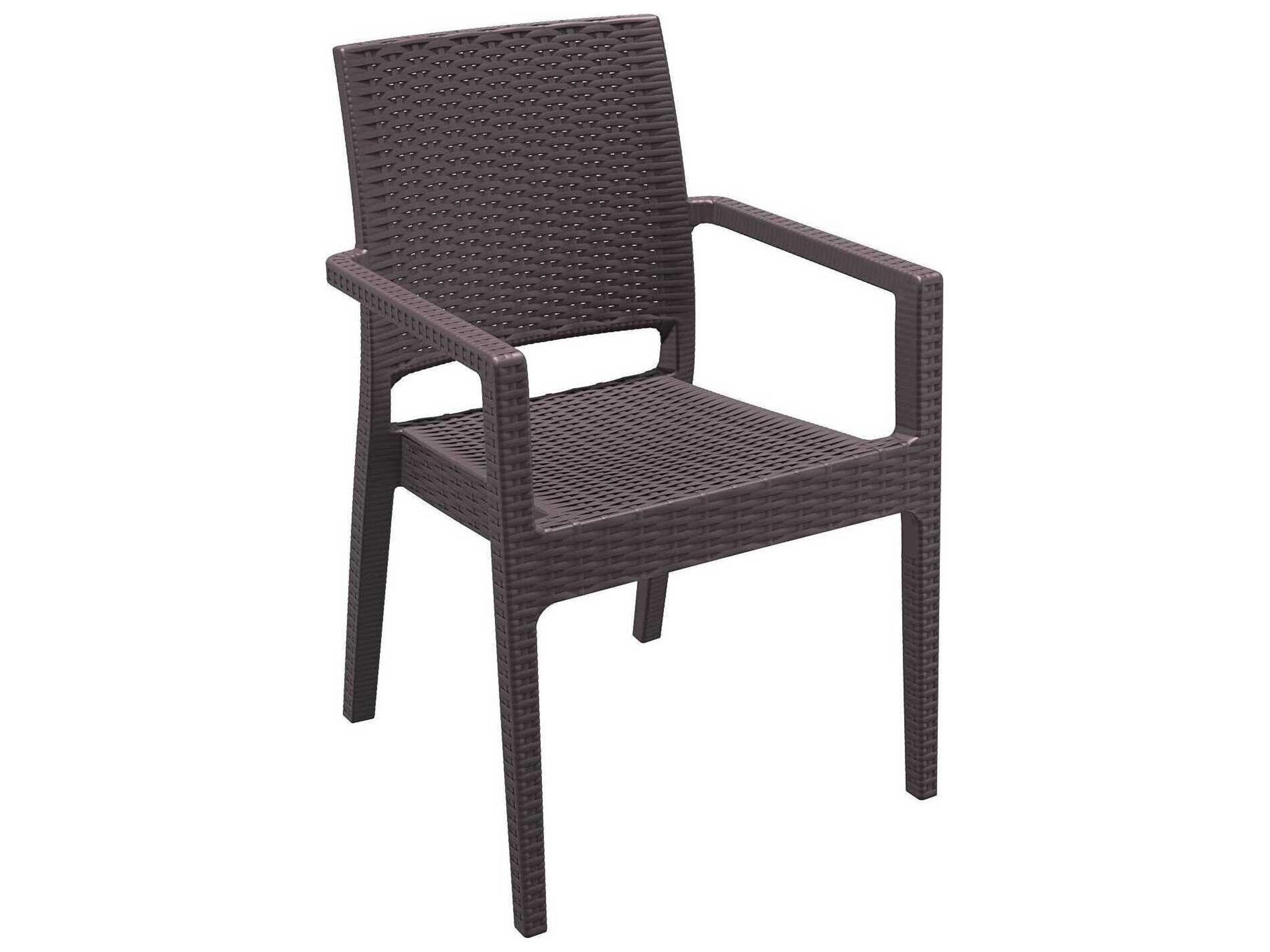 Compamia Ibiza Brown Resin Dining Set