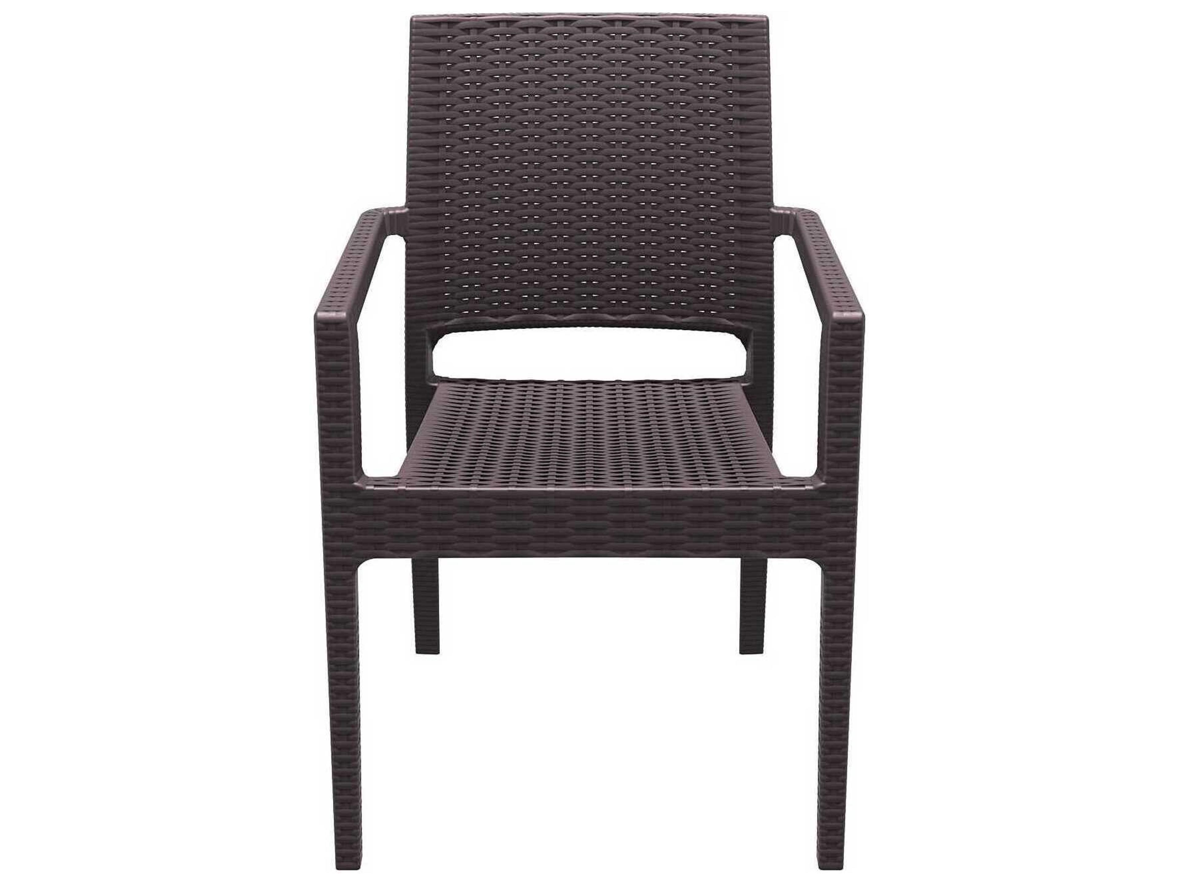 Compamia Ibiza Brown Resin Dining Chair