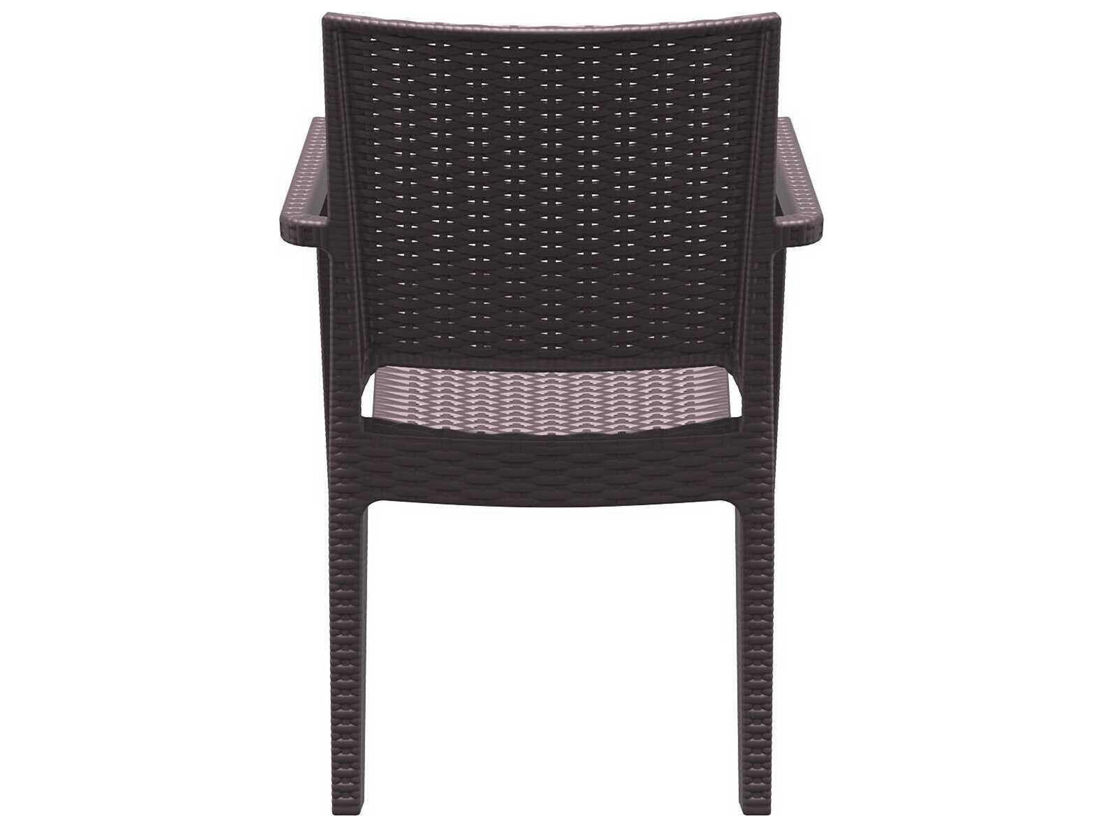 Compamia Ibiza Brown Resin Dining Chair