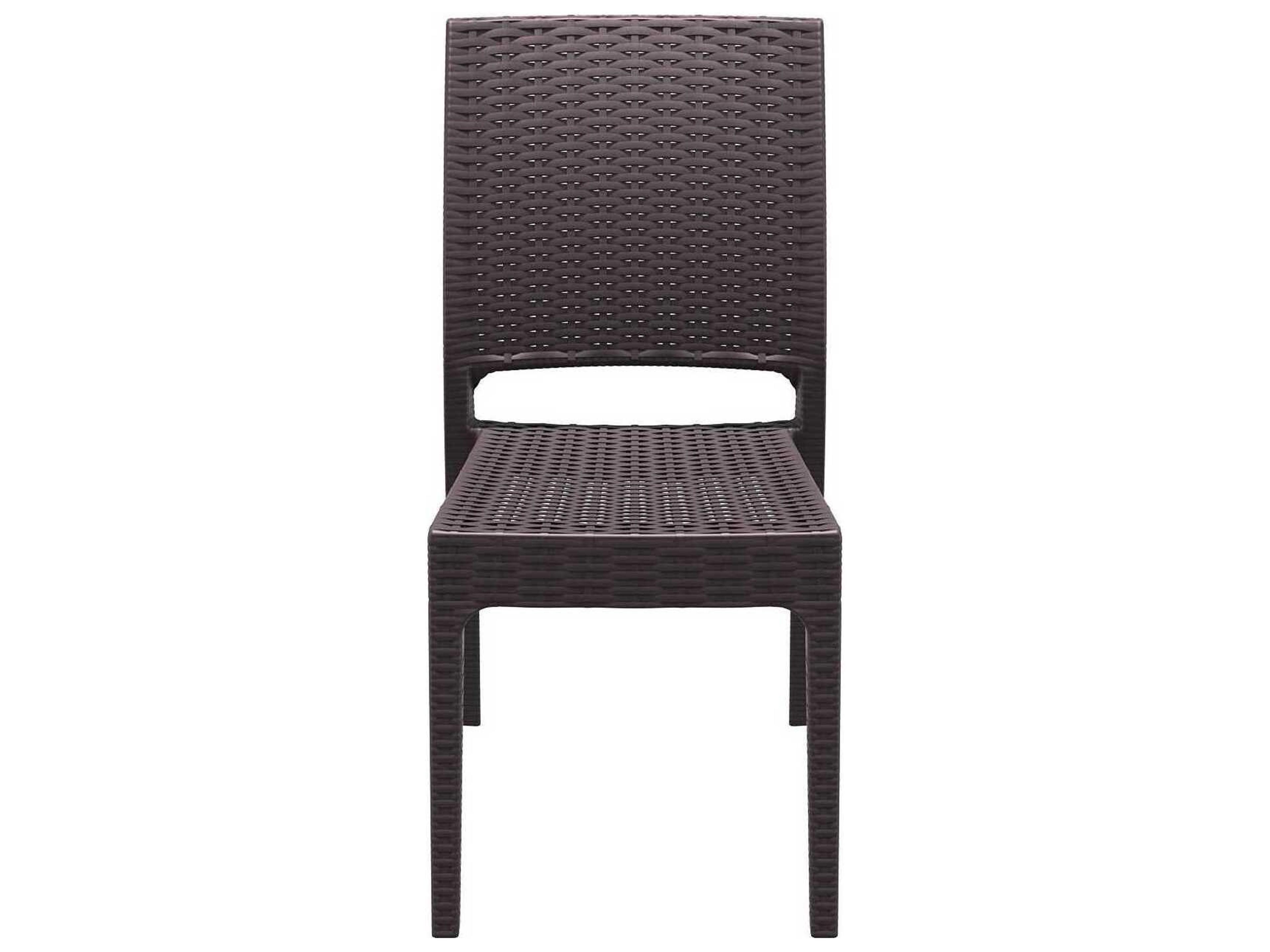 Compamia Florida Brown Resin Dining Chair