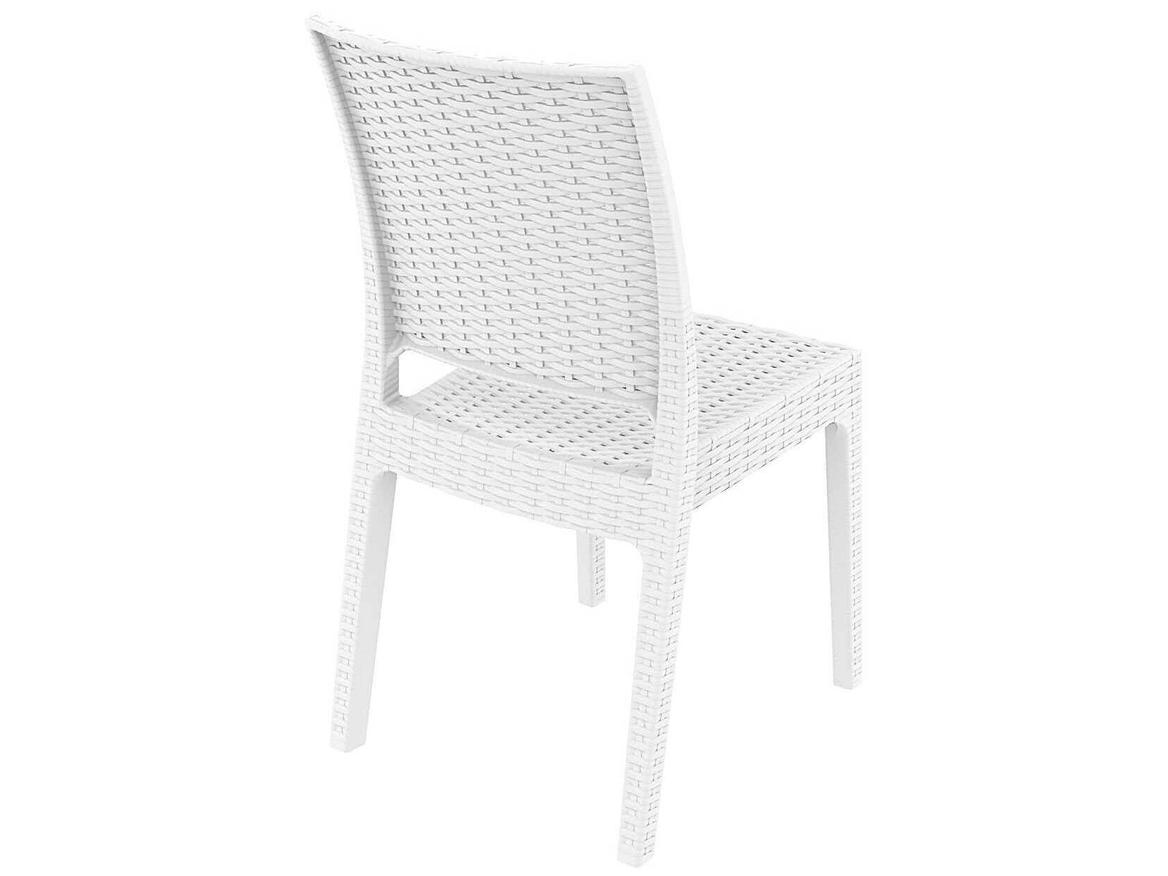Compamia Florida White Resin Dining Chair