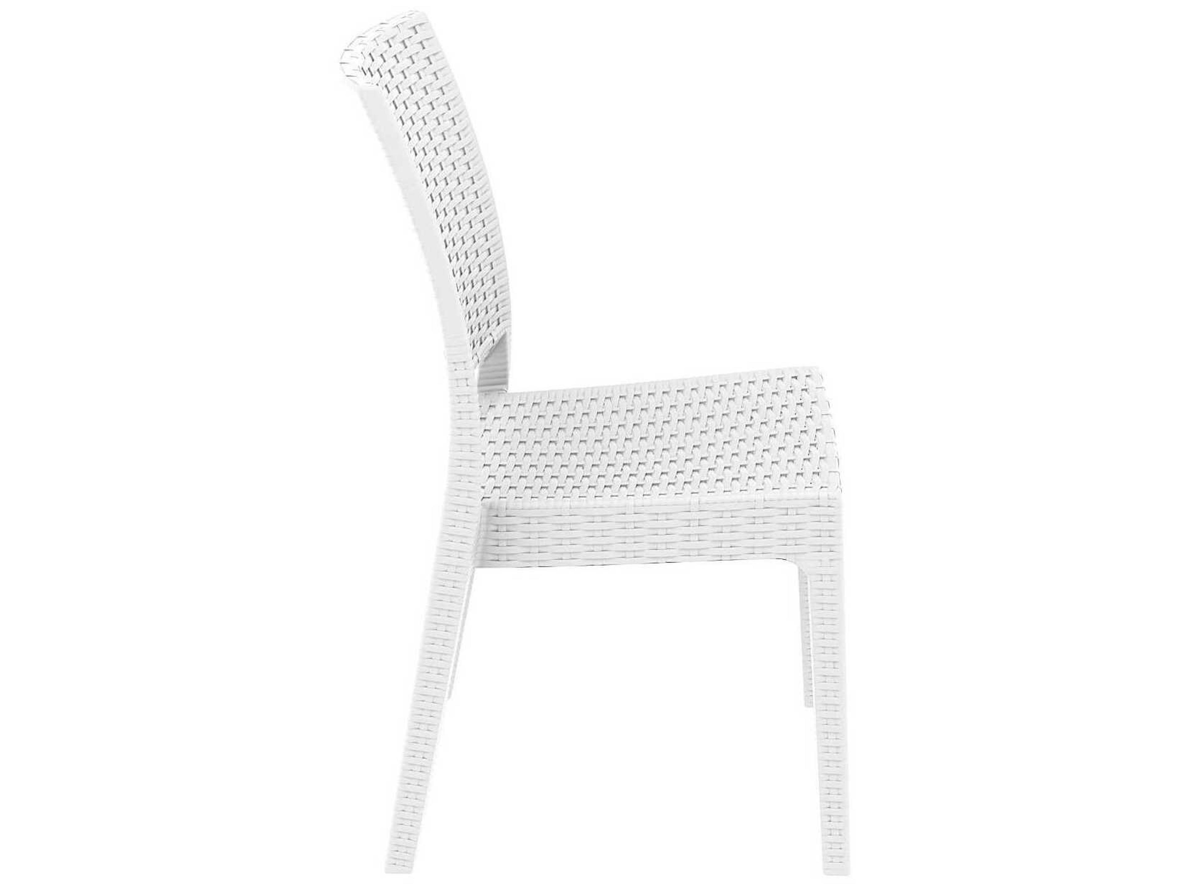 Compamia Florida White Resin Dining Chair