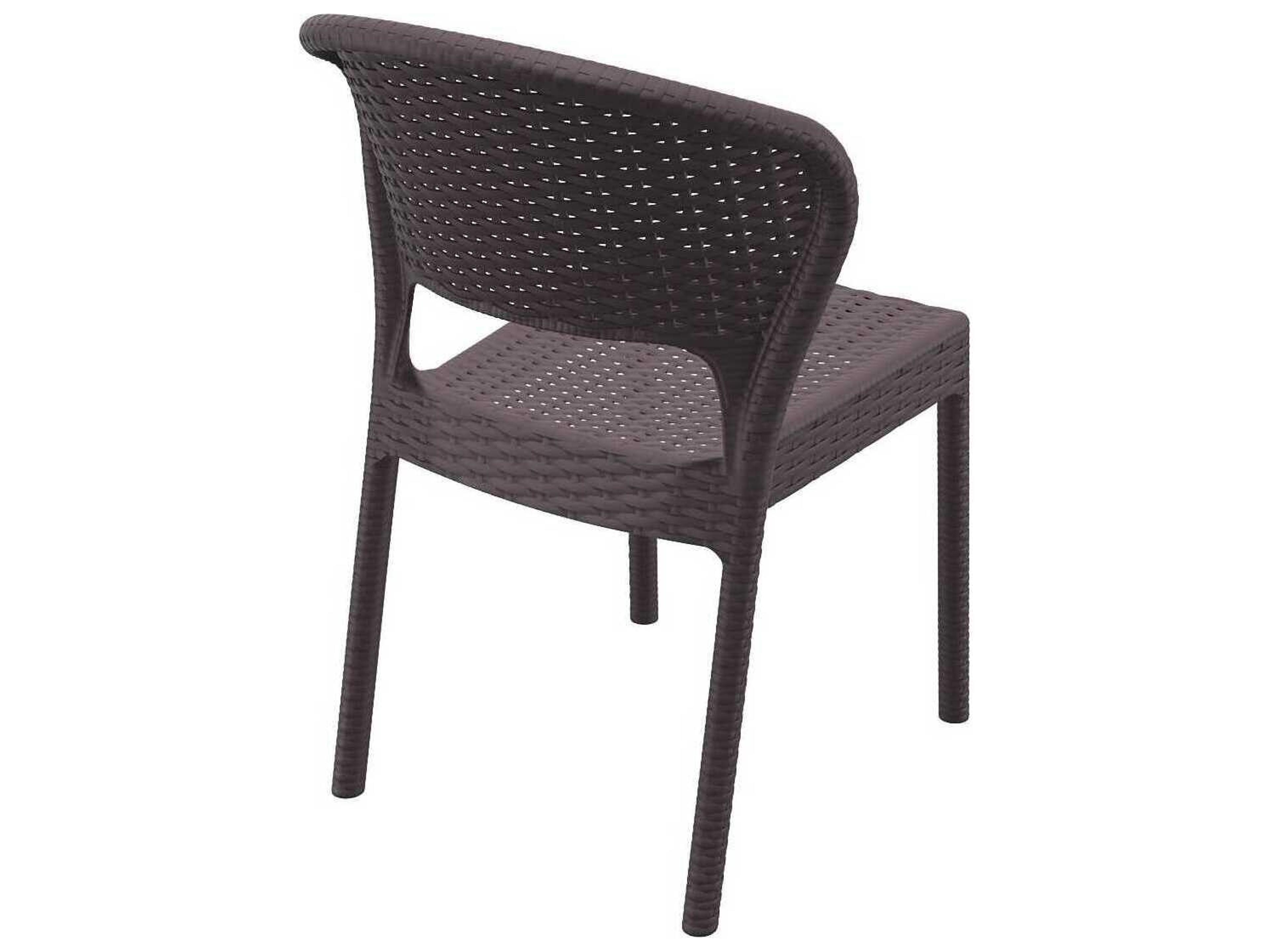 Compamia Daytona Brown Resin Dining Chair