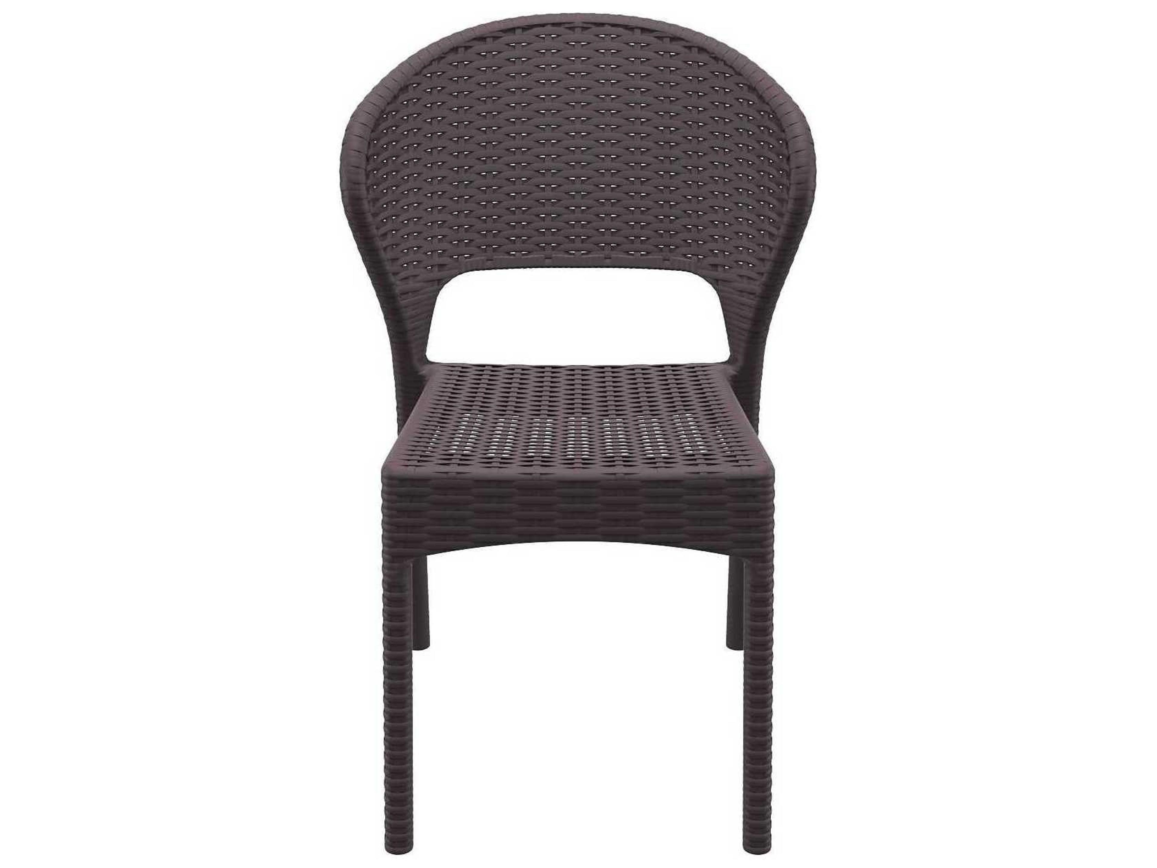 Compamia Daytona Brown Resin Dining Chair