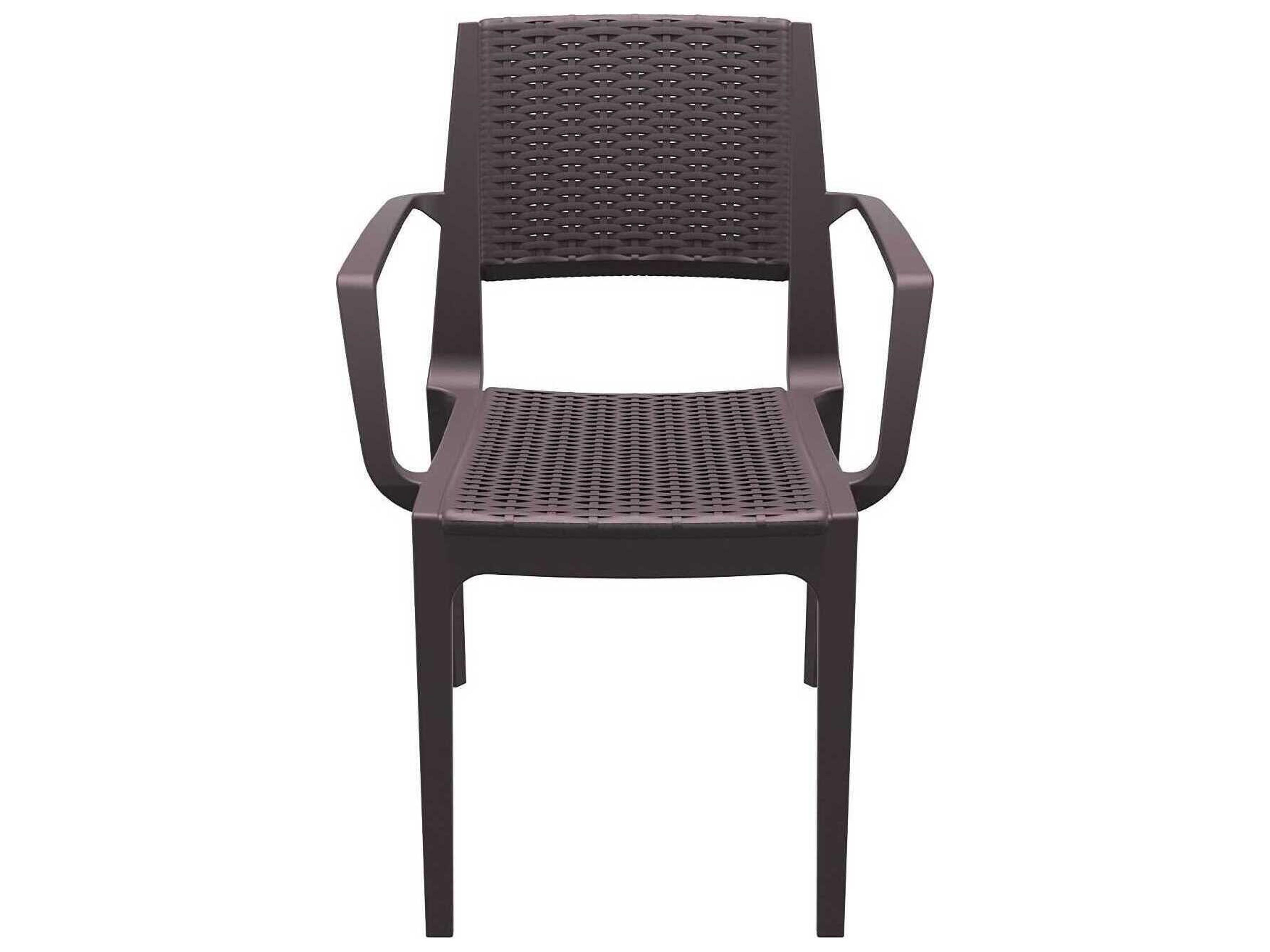 Compamia Capri Brown Resin Dining Chair