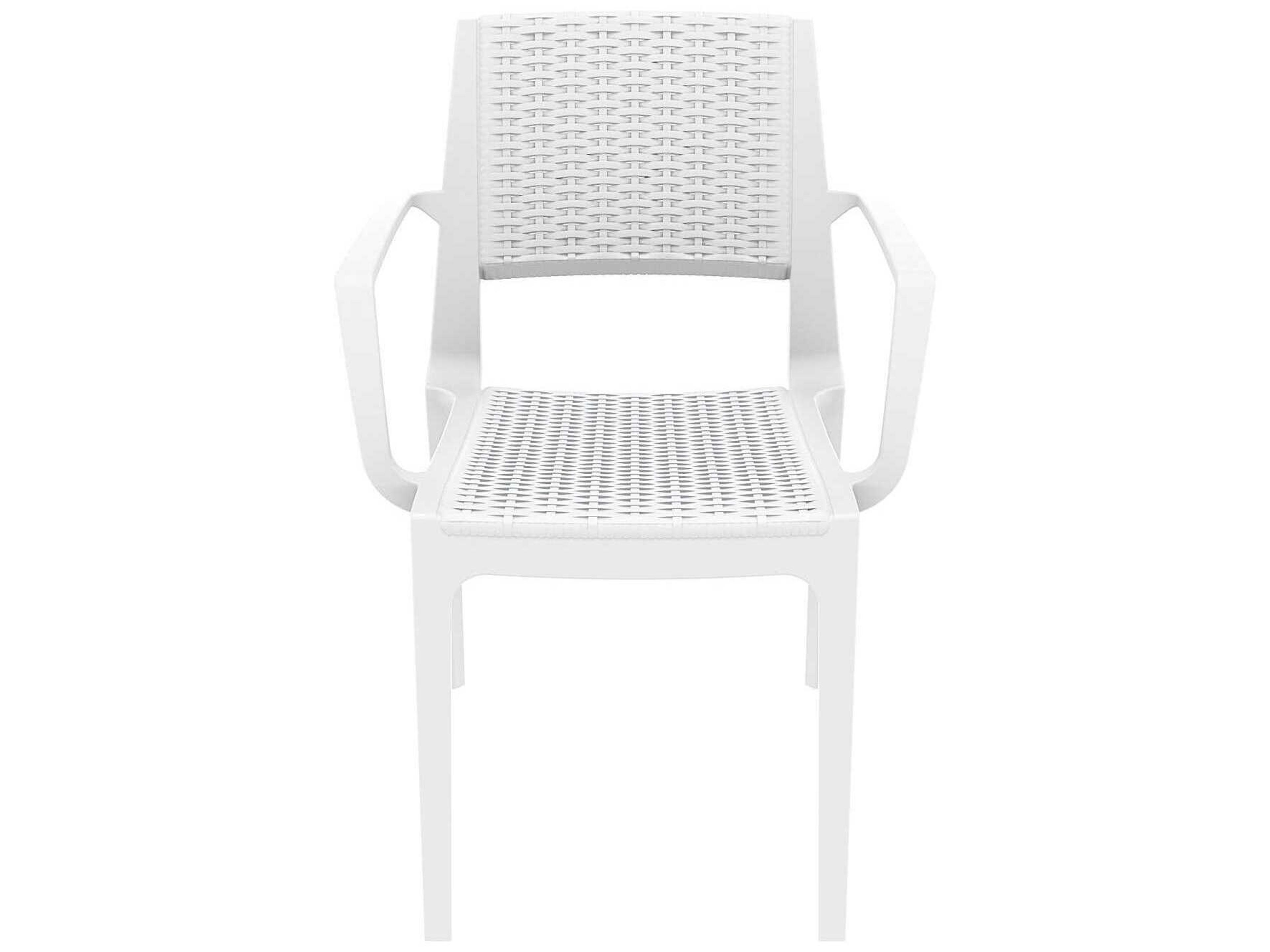 Compamia Capri White Resin Dining Chair
