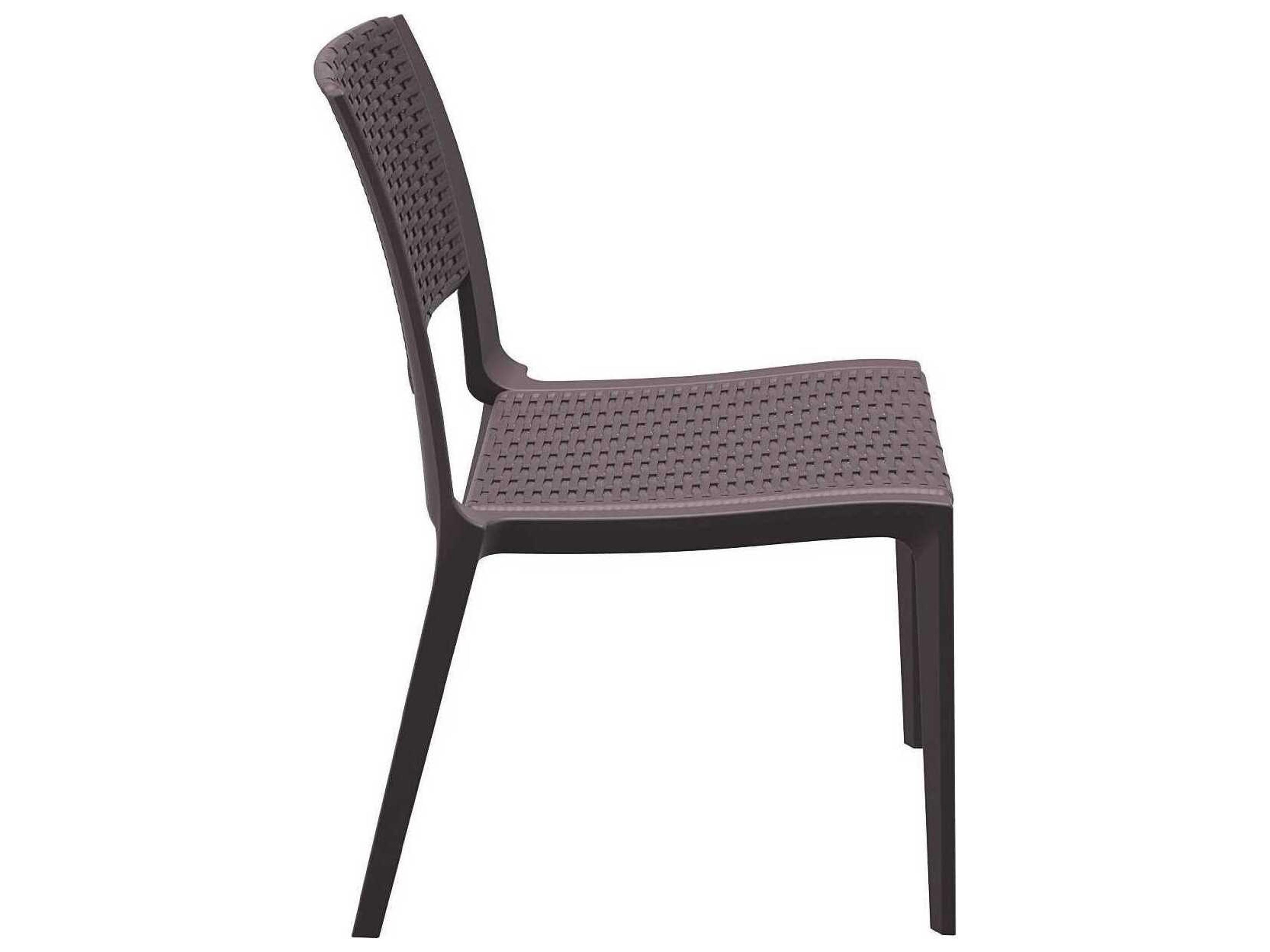 Compamia Verona Brown Resin Dining Chair