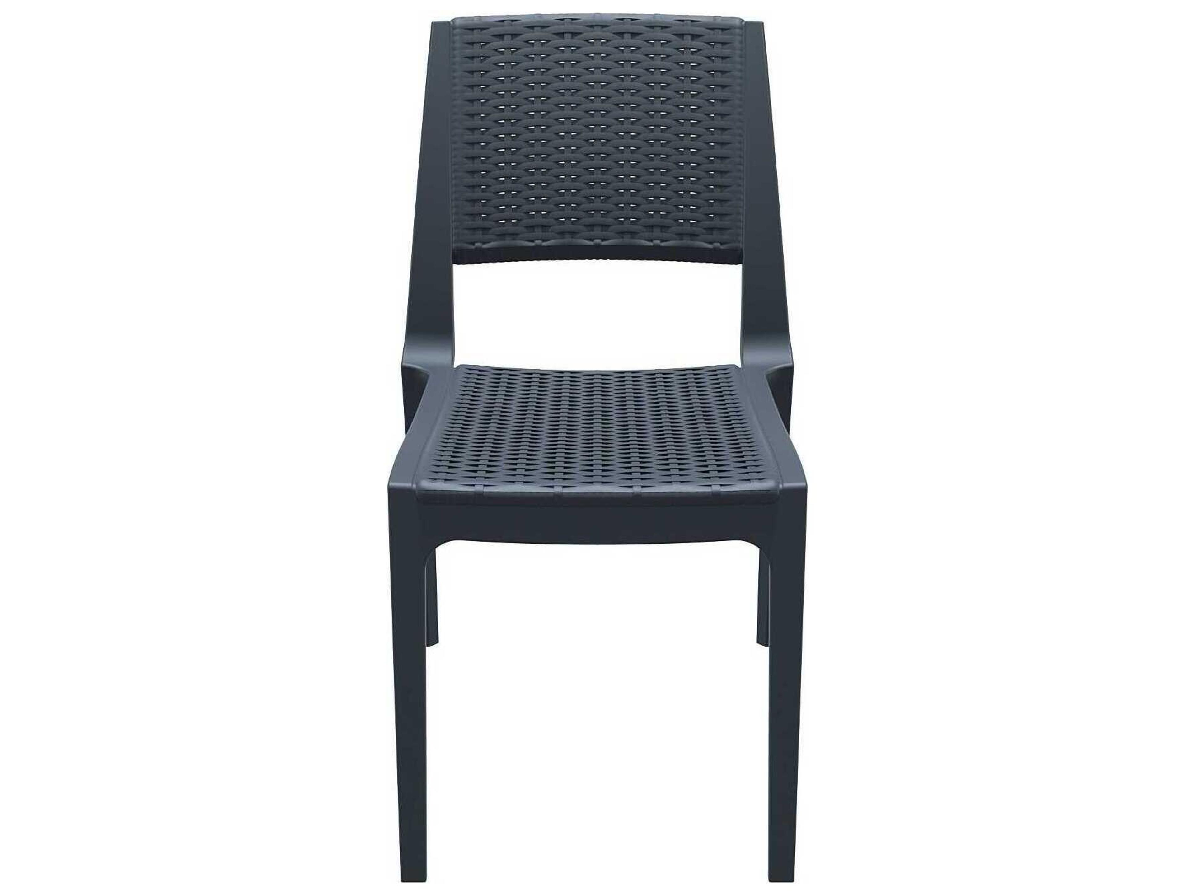 Compamia Verona Dark Gray Resin Dining Chair