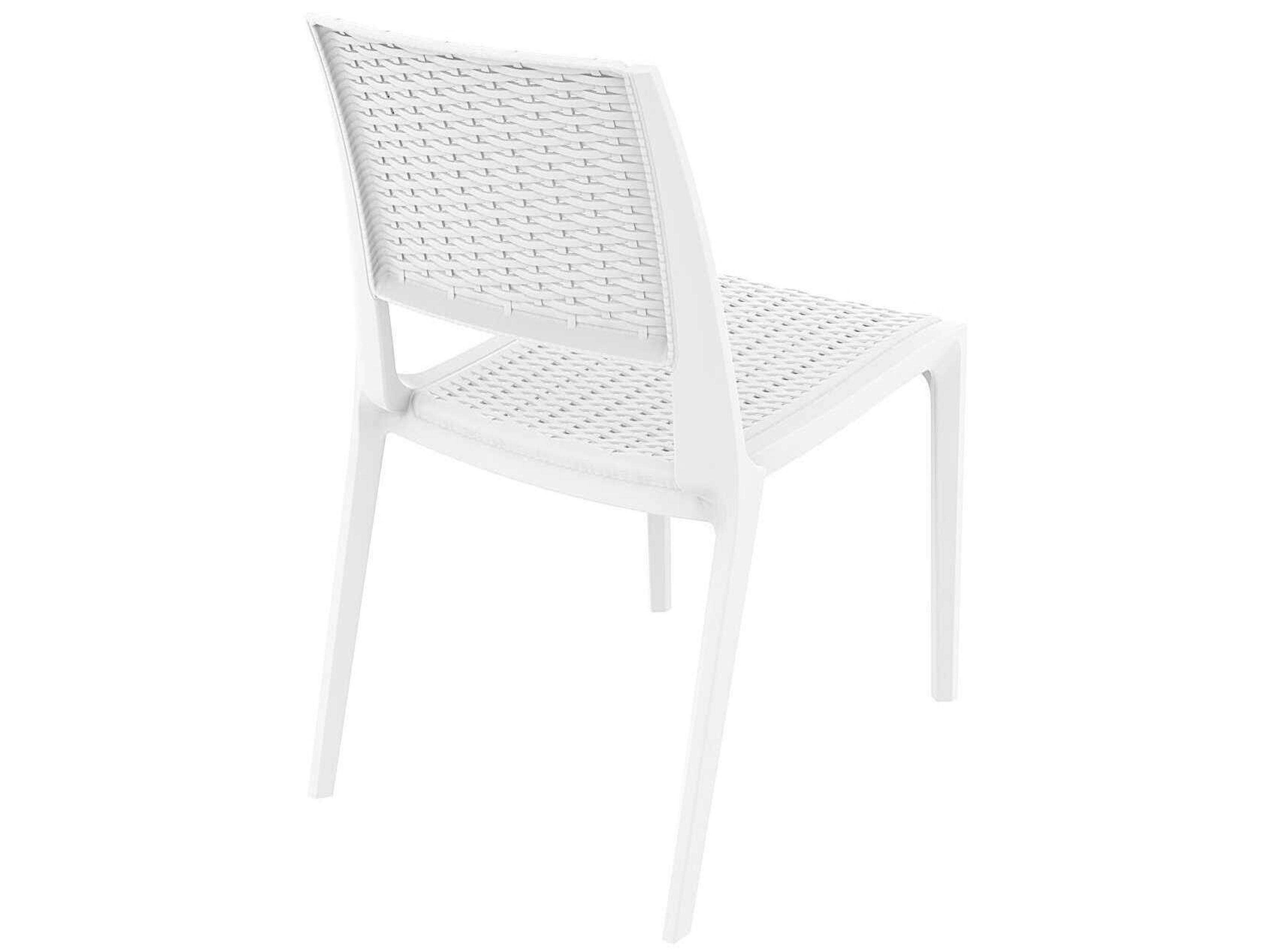 Compamia Verona White Resin Dining Chair