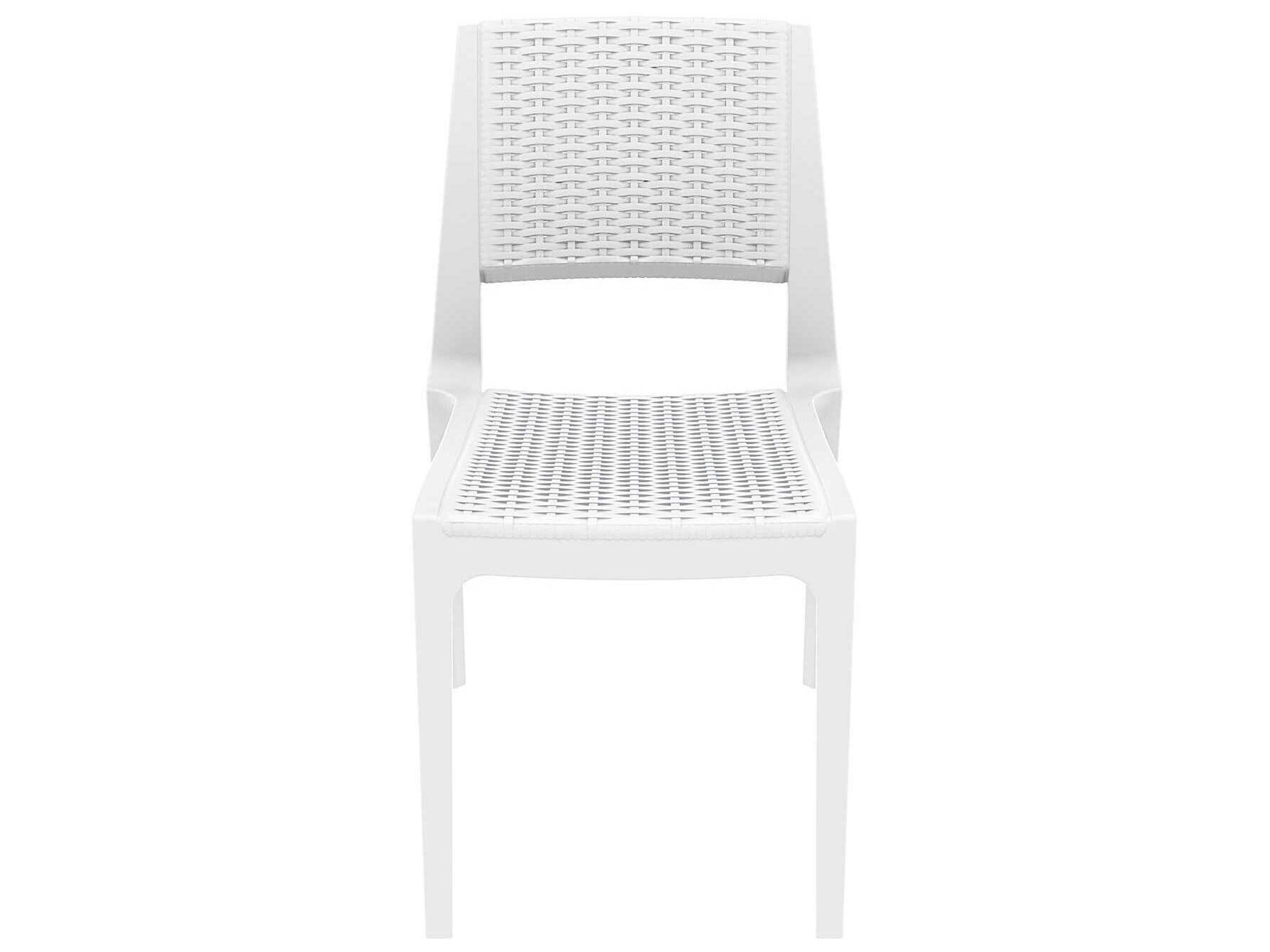 Compamia Verona White Resin Dining Chair