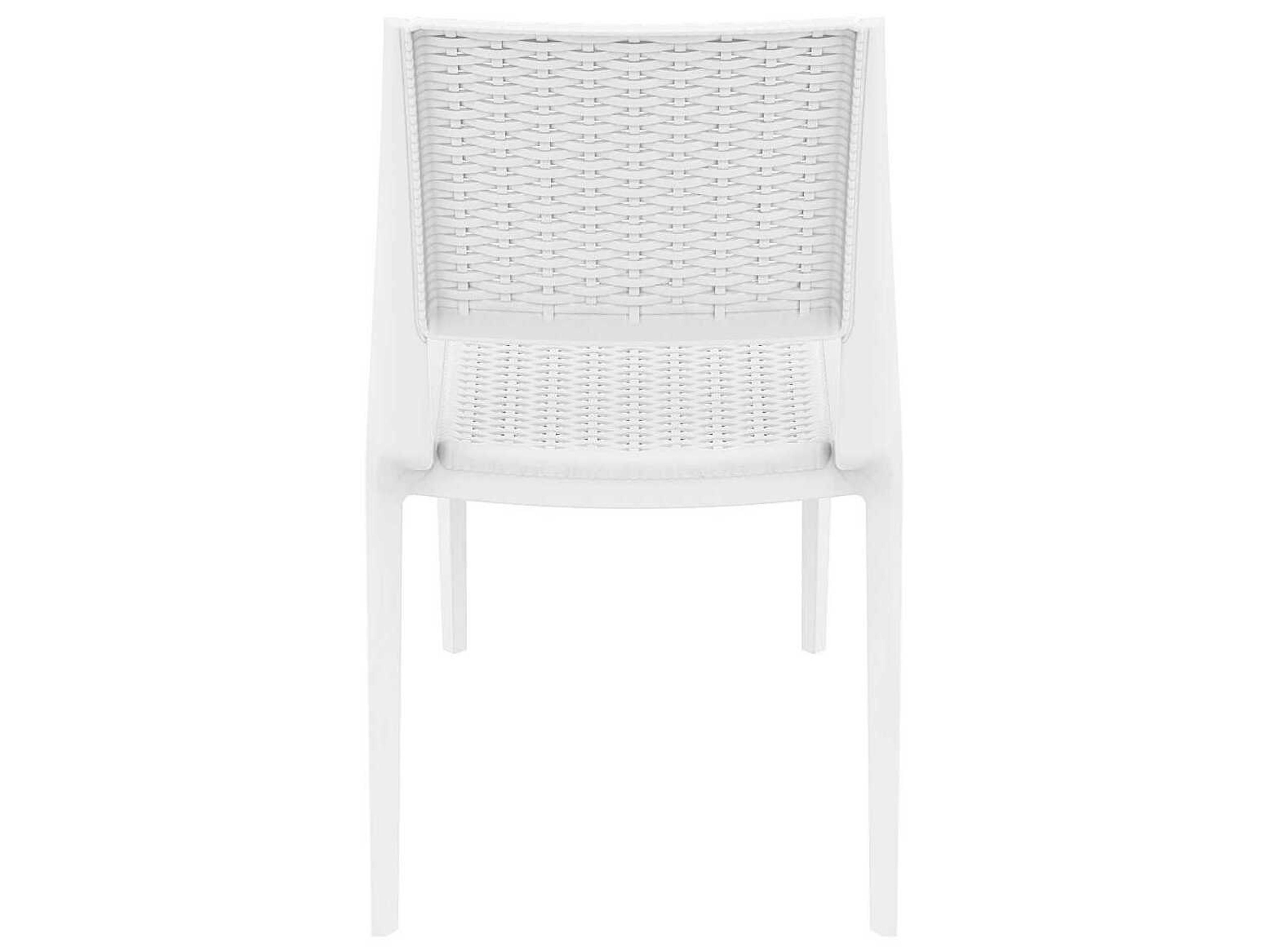 Compamia Verona White Resin Dining Chair