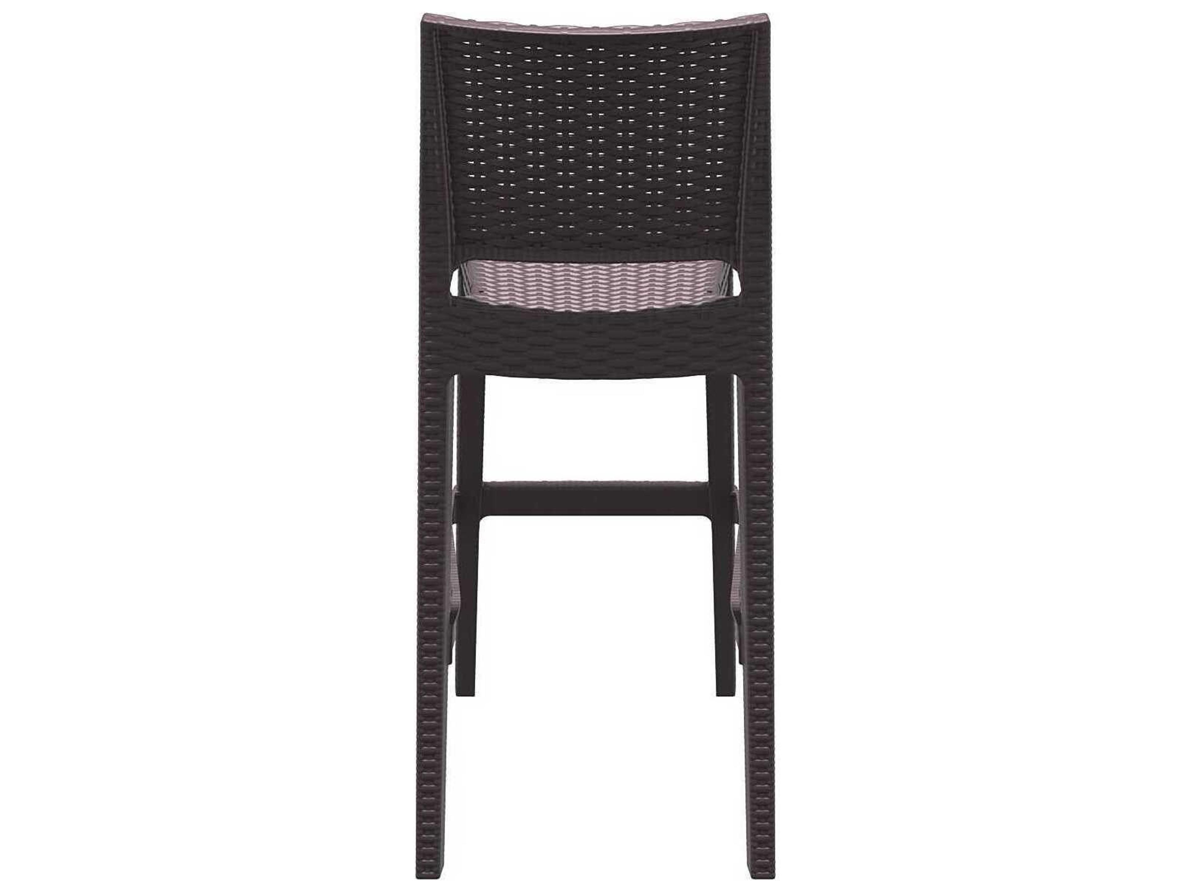 Compamia Jamaica Brown Resin Bar Stool