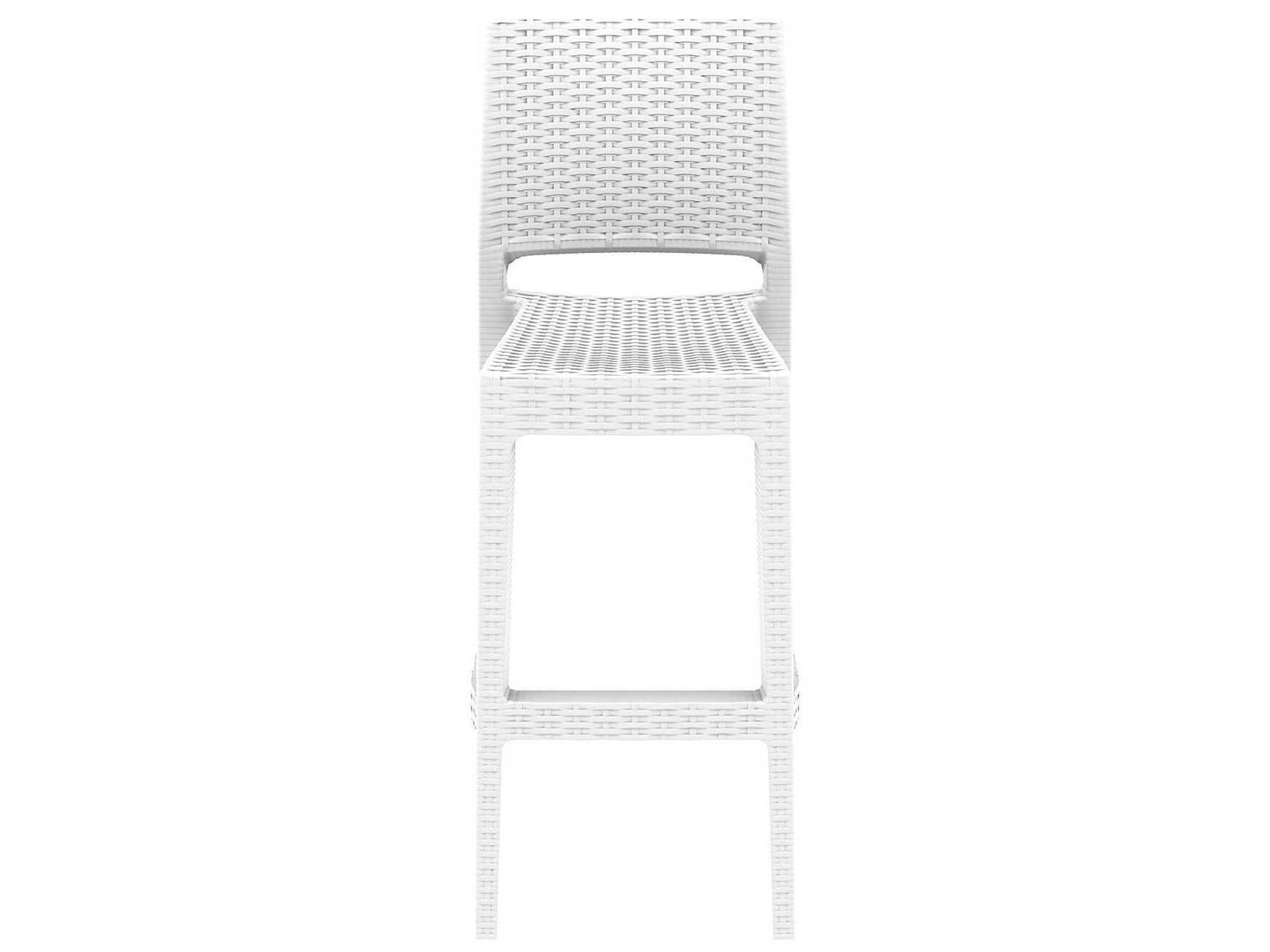 Compamia Jamaica White Resin Bar Stool