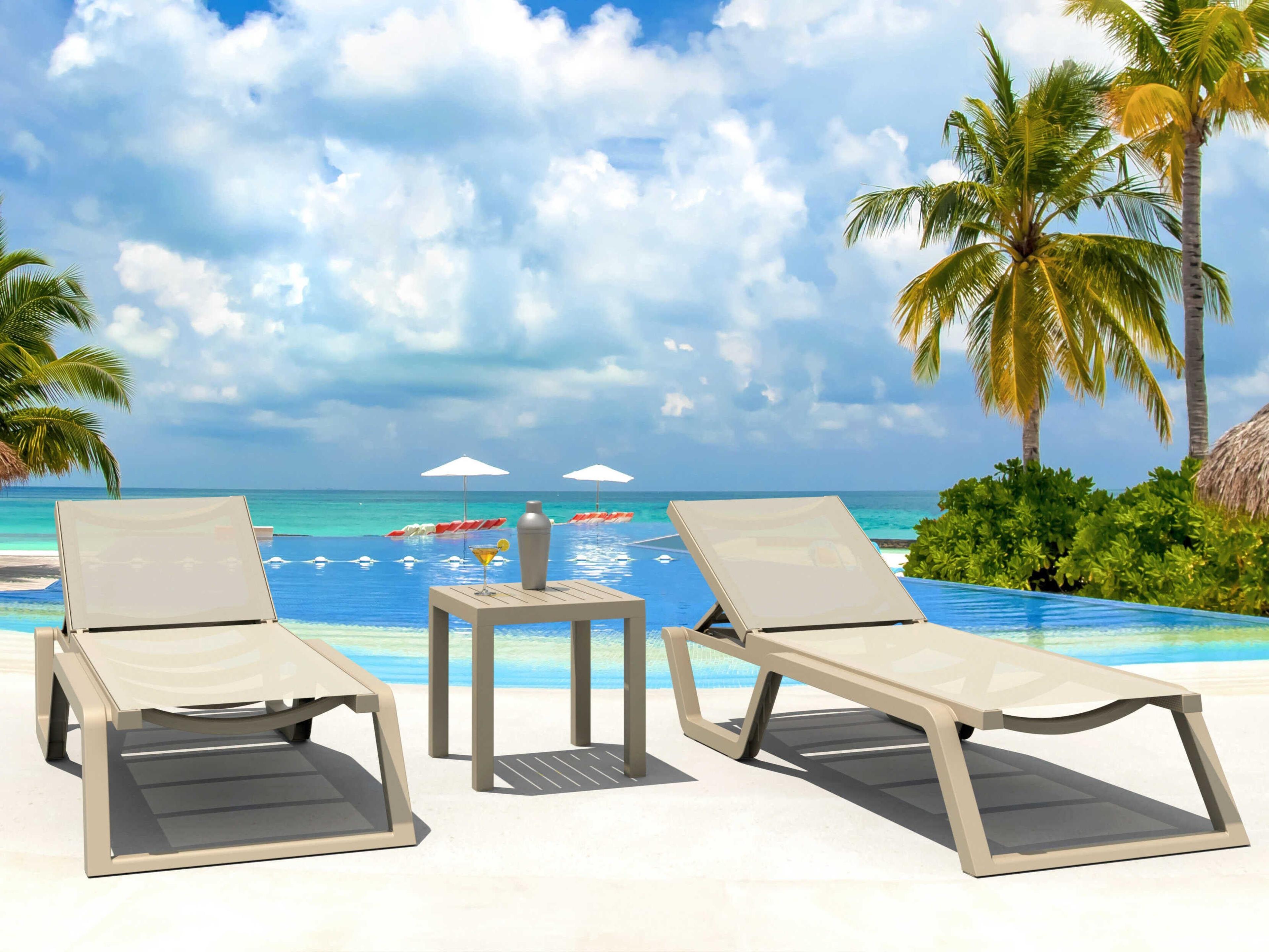 Rio Polypropylene Sling Lounge Set