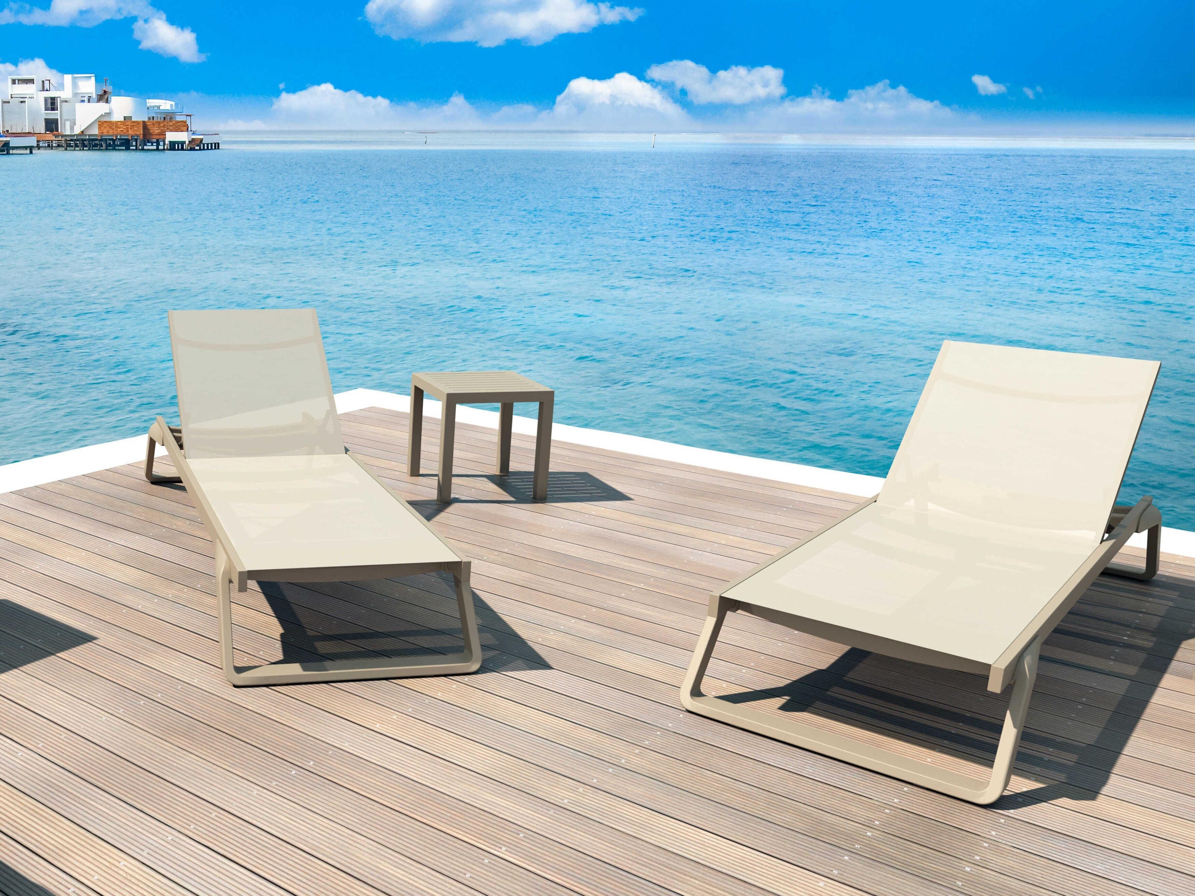 Tropic Aluminum Sling Lounge Set