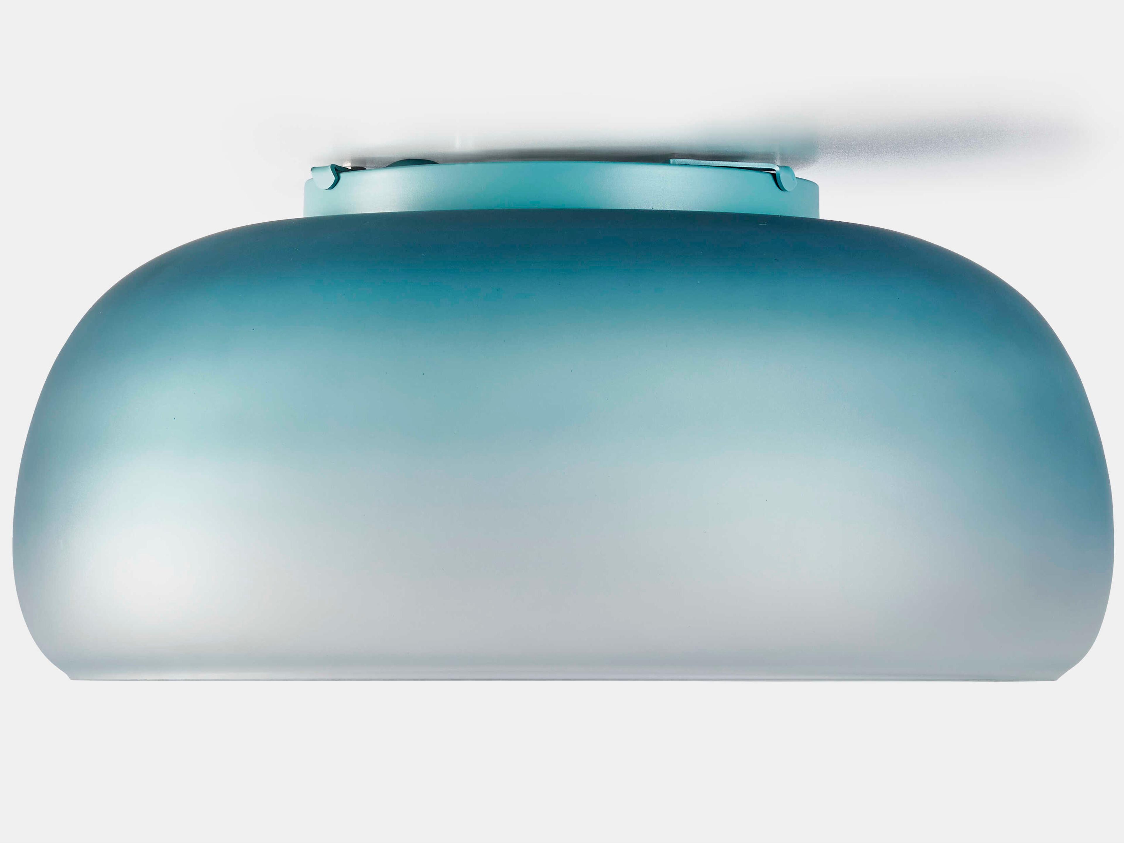 Carpyen Medusa 2-Light Azul Blue Dome Flush Mount