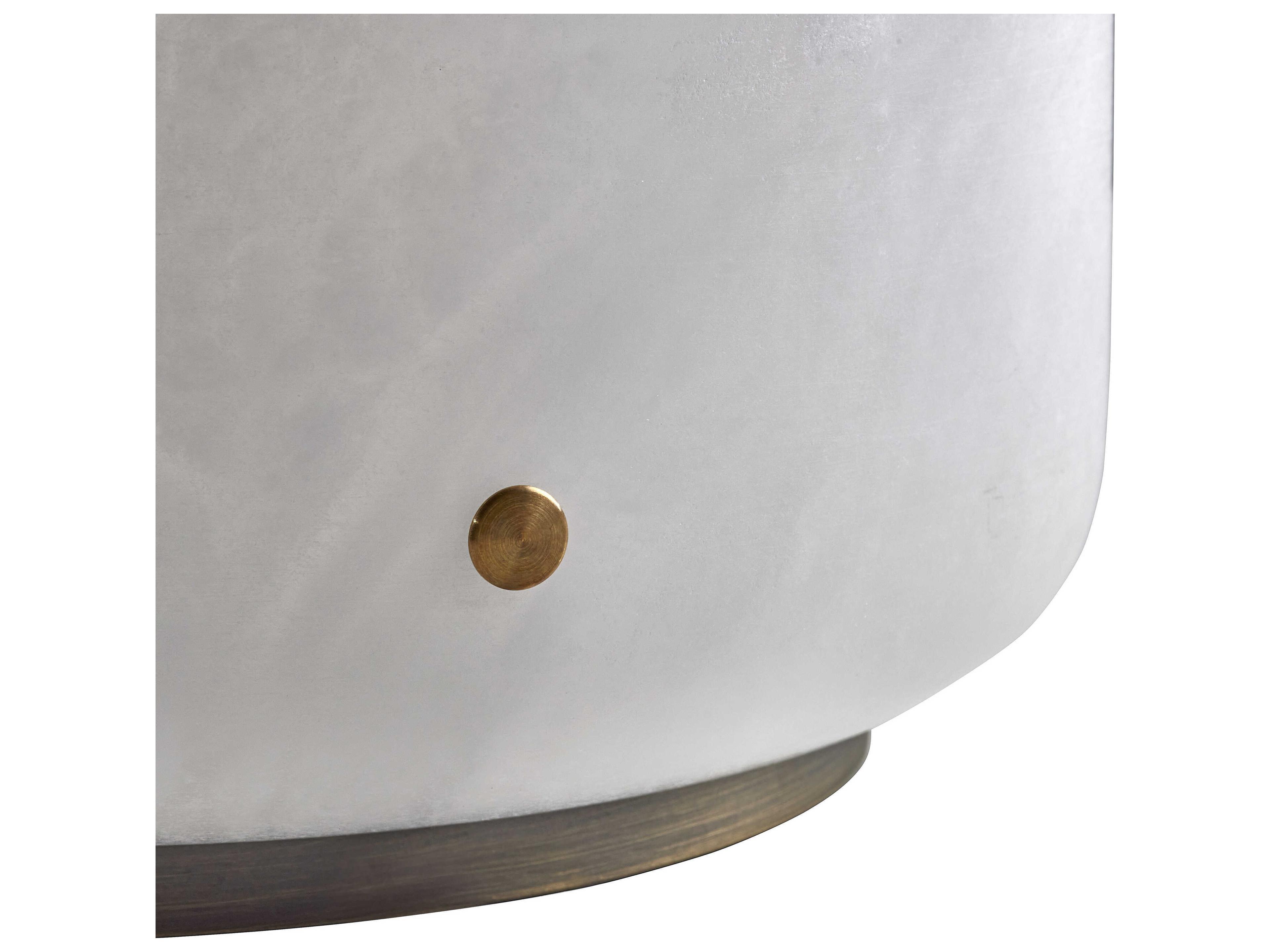 Carpyen Capsule Alabaster White Table Lamp