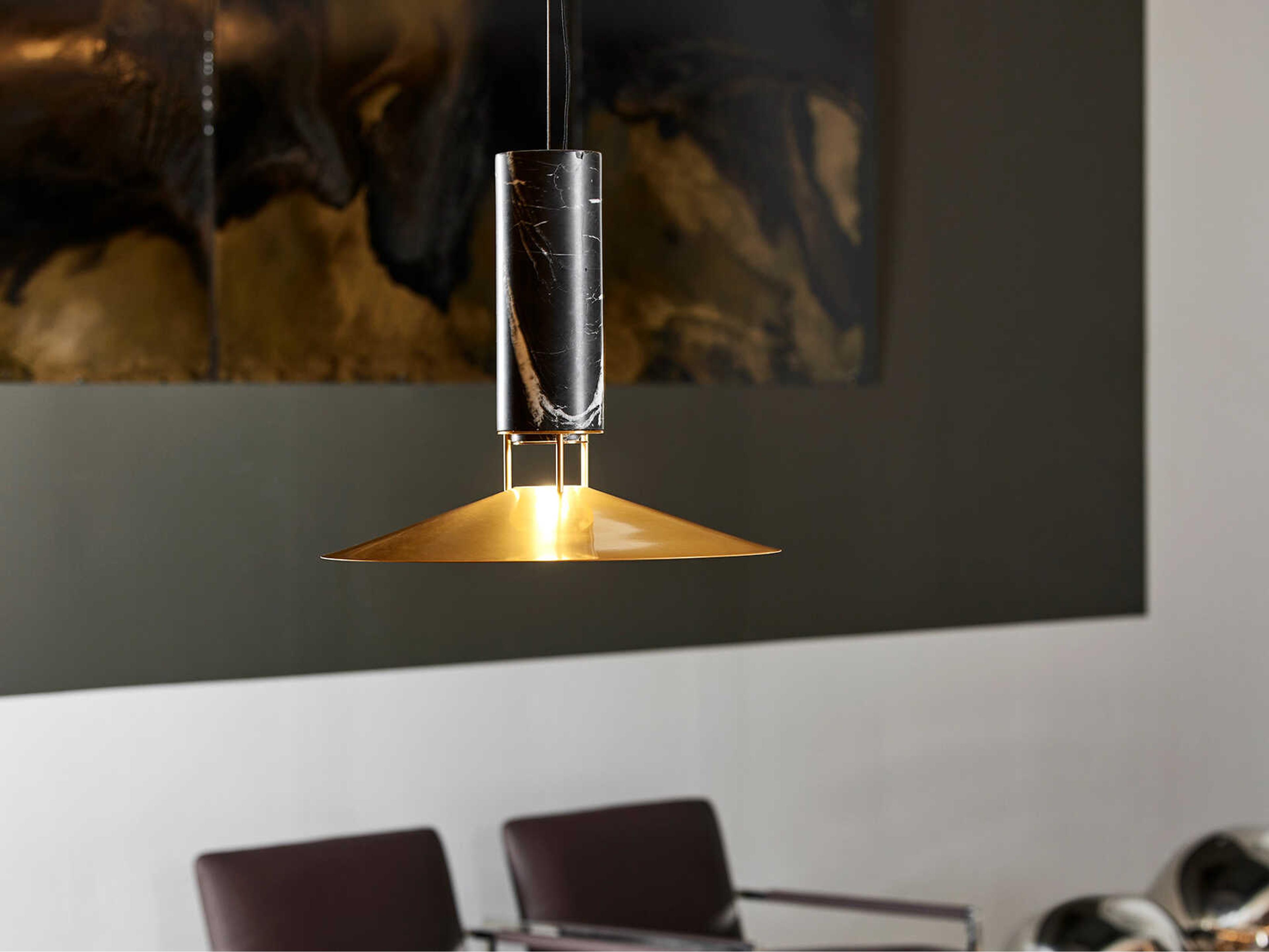 Carpyen Rebound 1-Light Black Pendant
