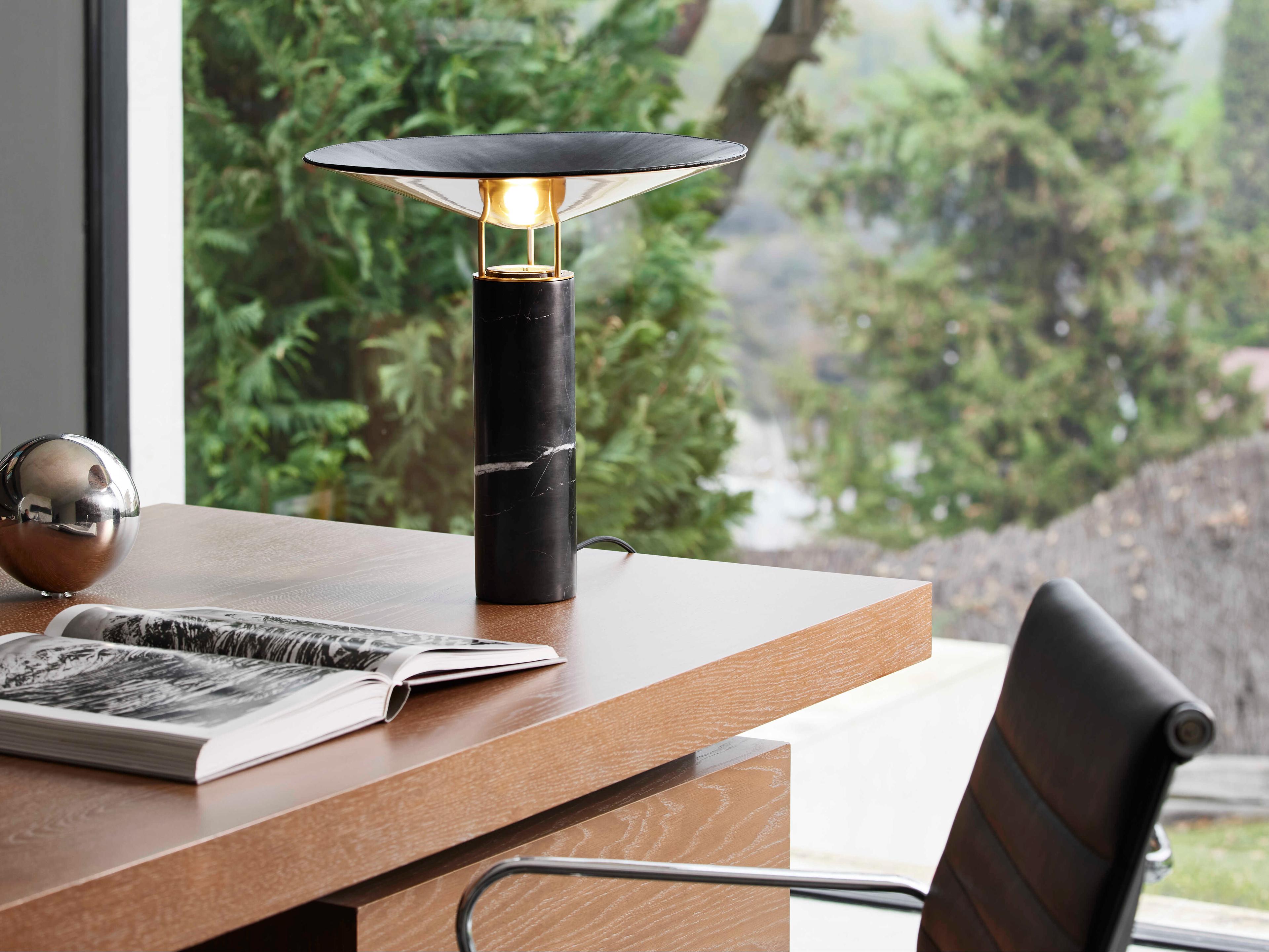 Carpyen Rebound Black Table Lamp