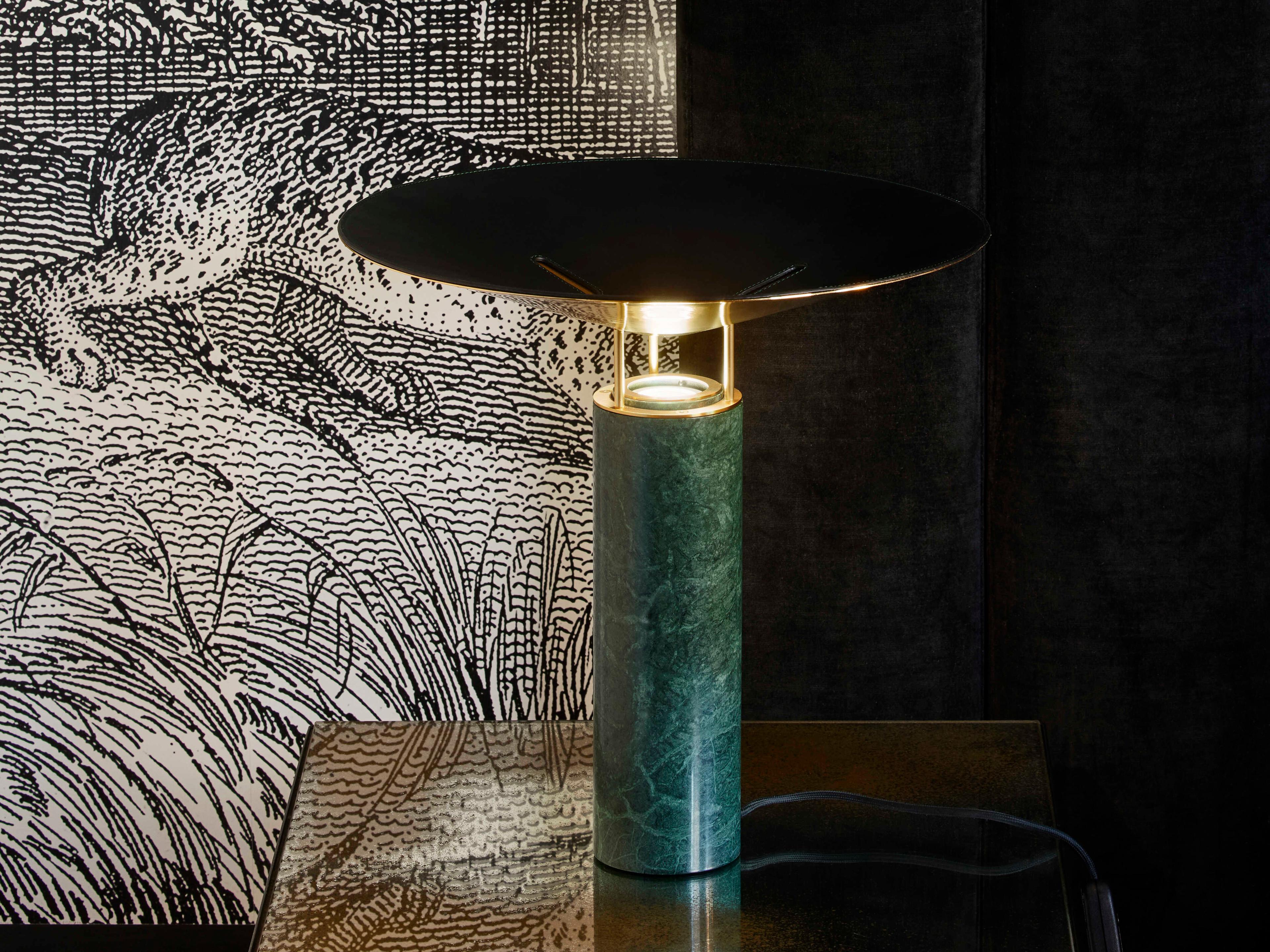 Carpyen Rebound Green Table Lamp