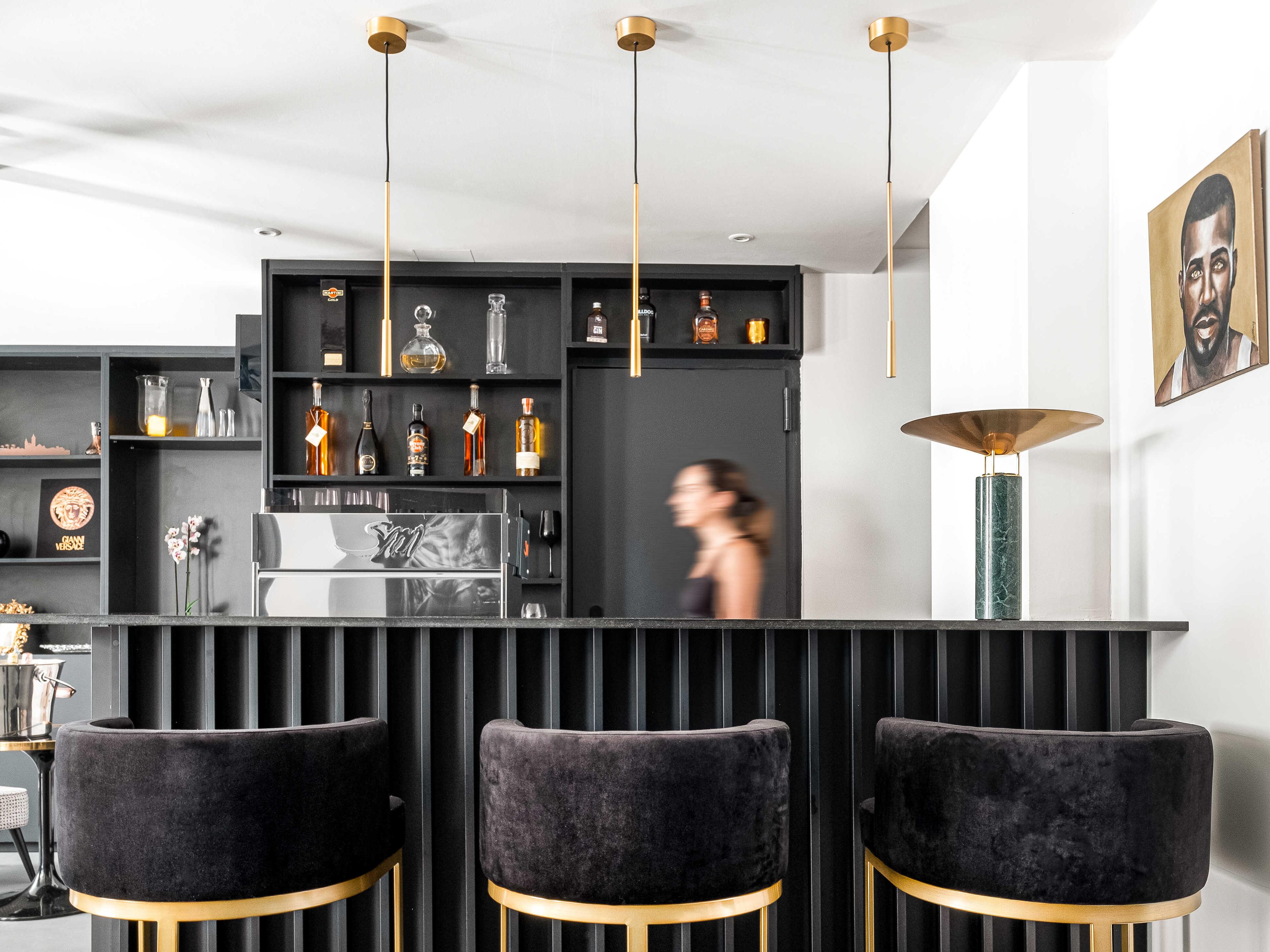 Carpyen Rebound Green Table Lamp