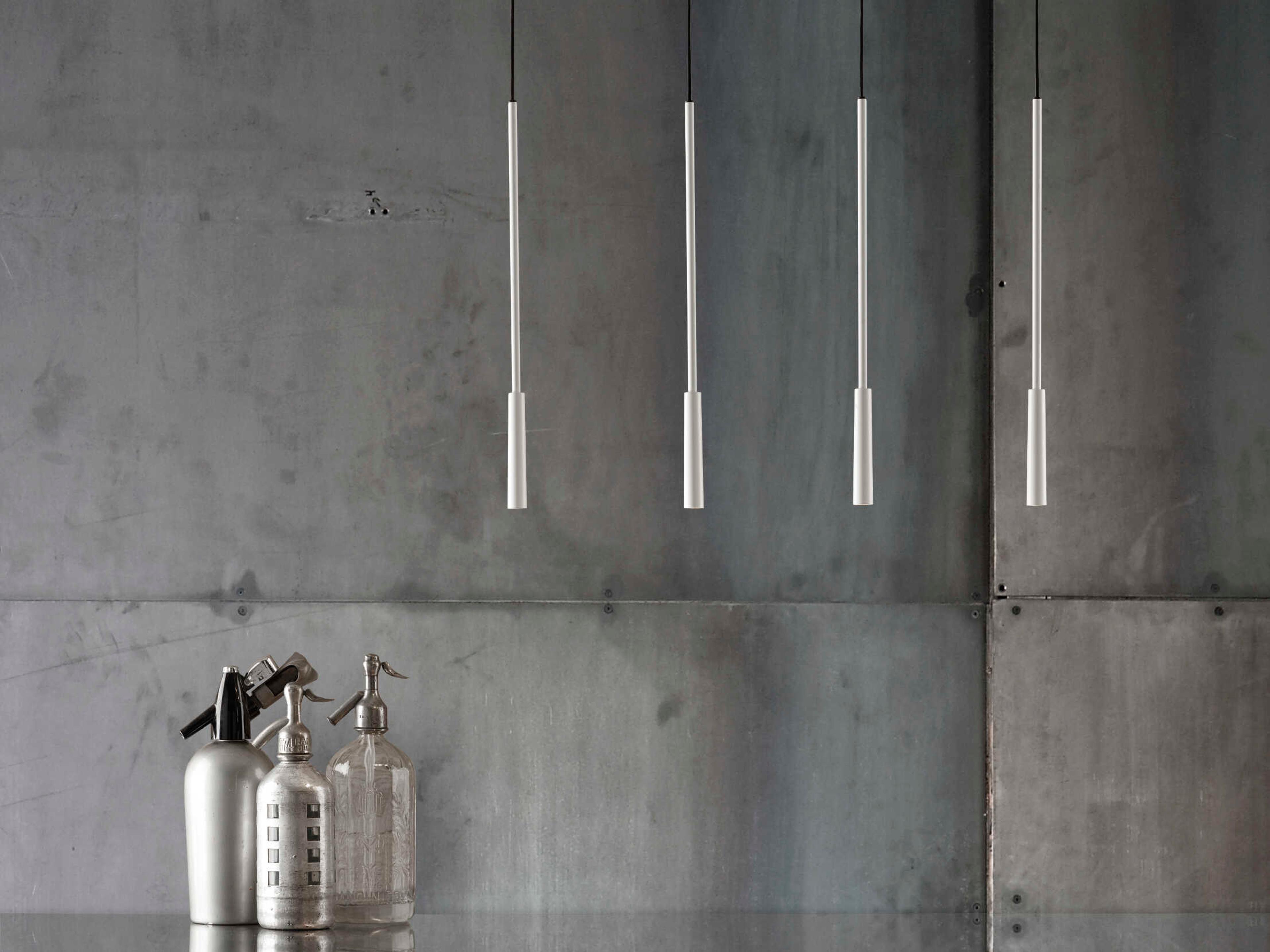 Carpyen Pippet White Cylinder Mini Pendant