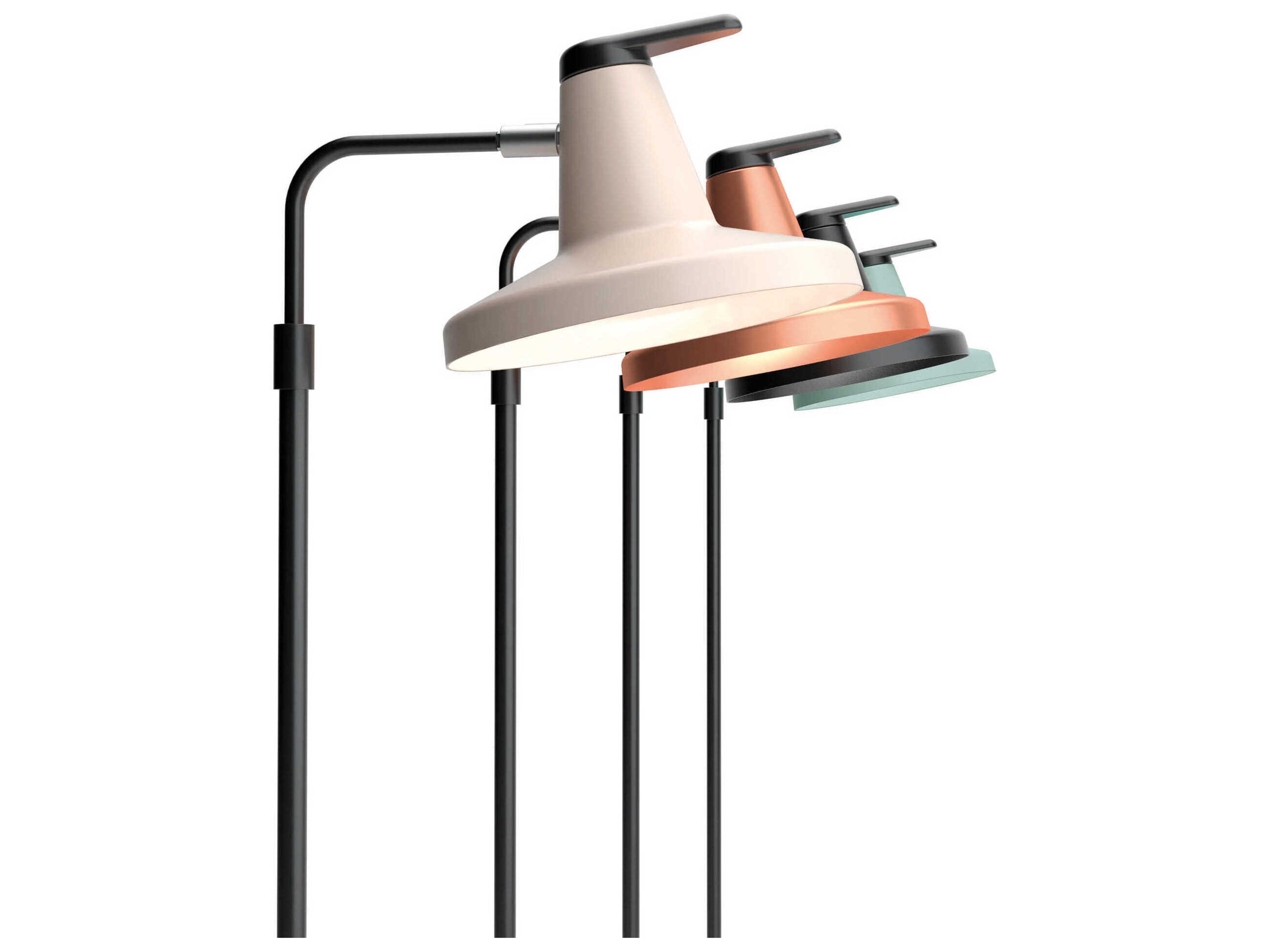 Carpyen Garcon Beige Black Floor Lamp