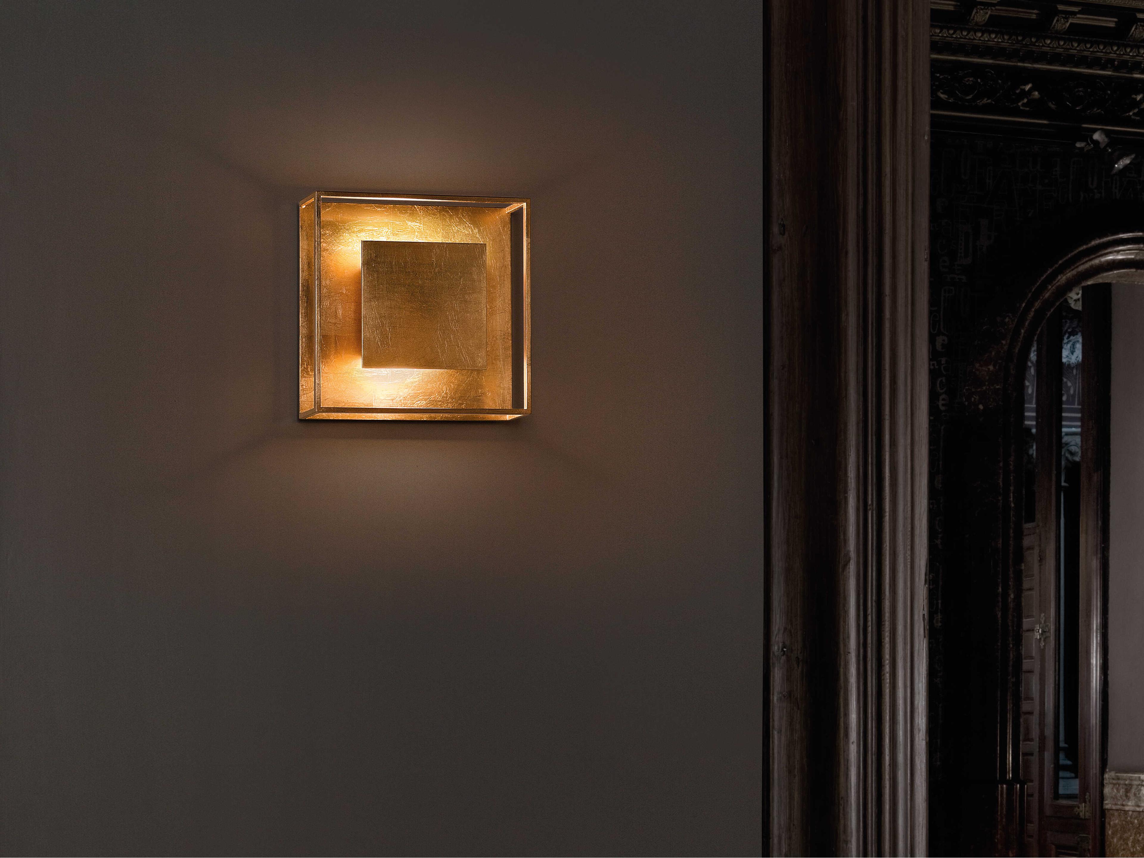 Carpyen Yoko Gold Lead Wall Sconce