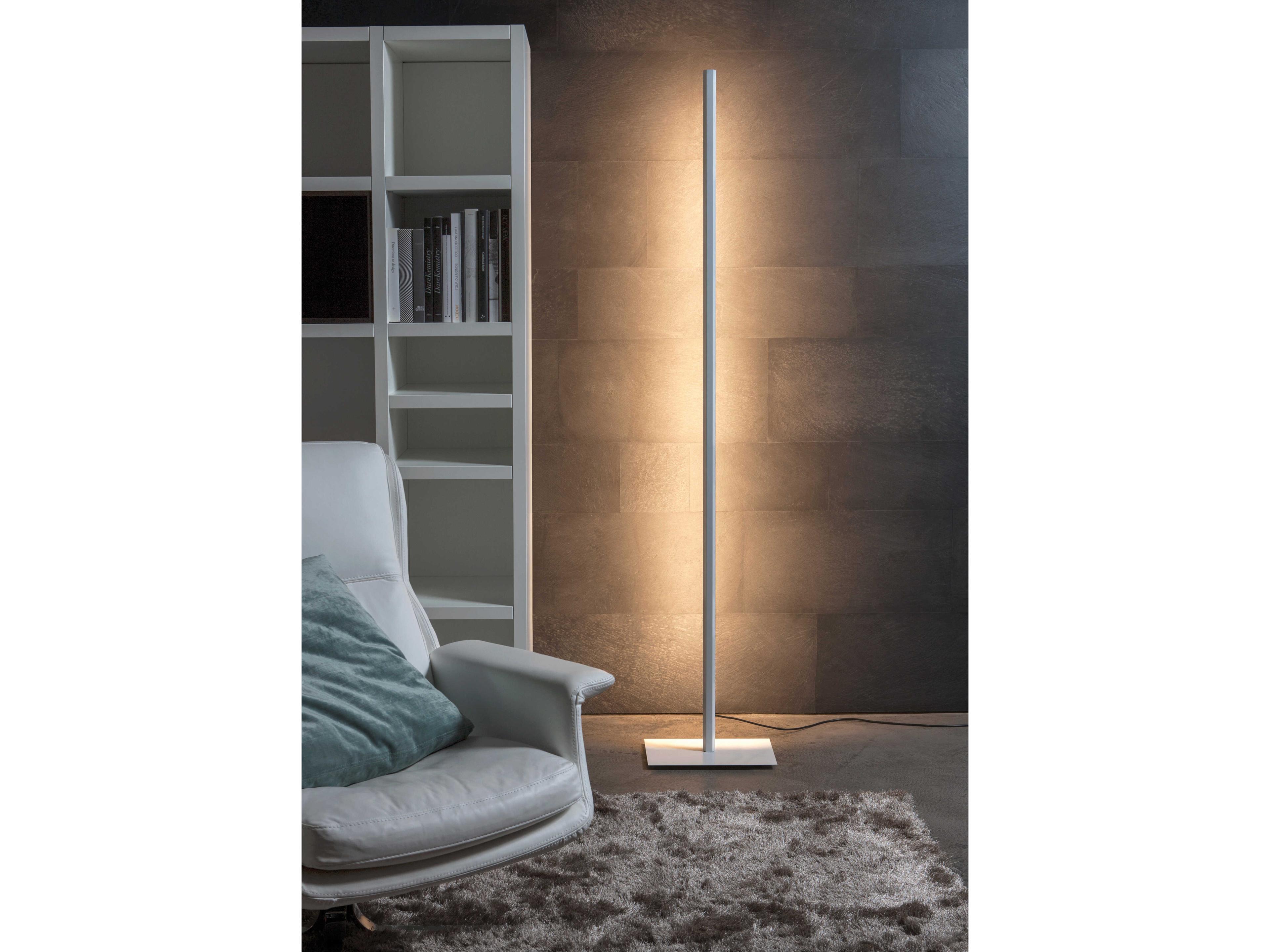 Carpyen Lineal White Floor Lamp