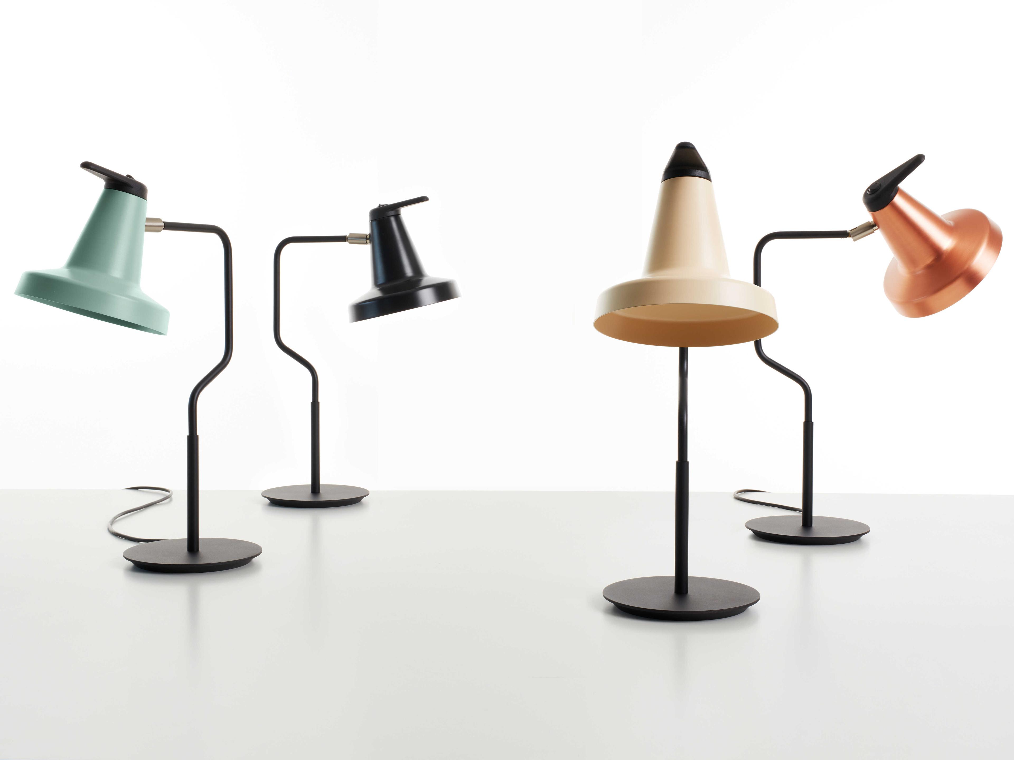 Carpyen Garcon Mint Green Black Desk Lamp