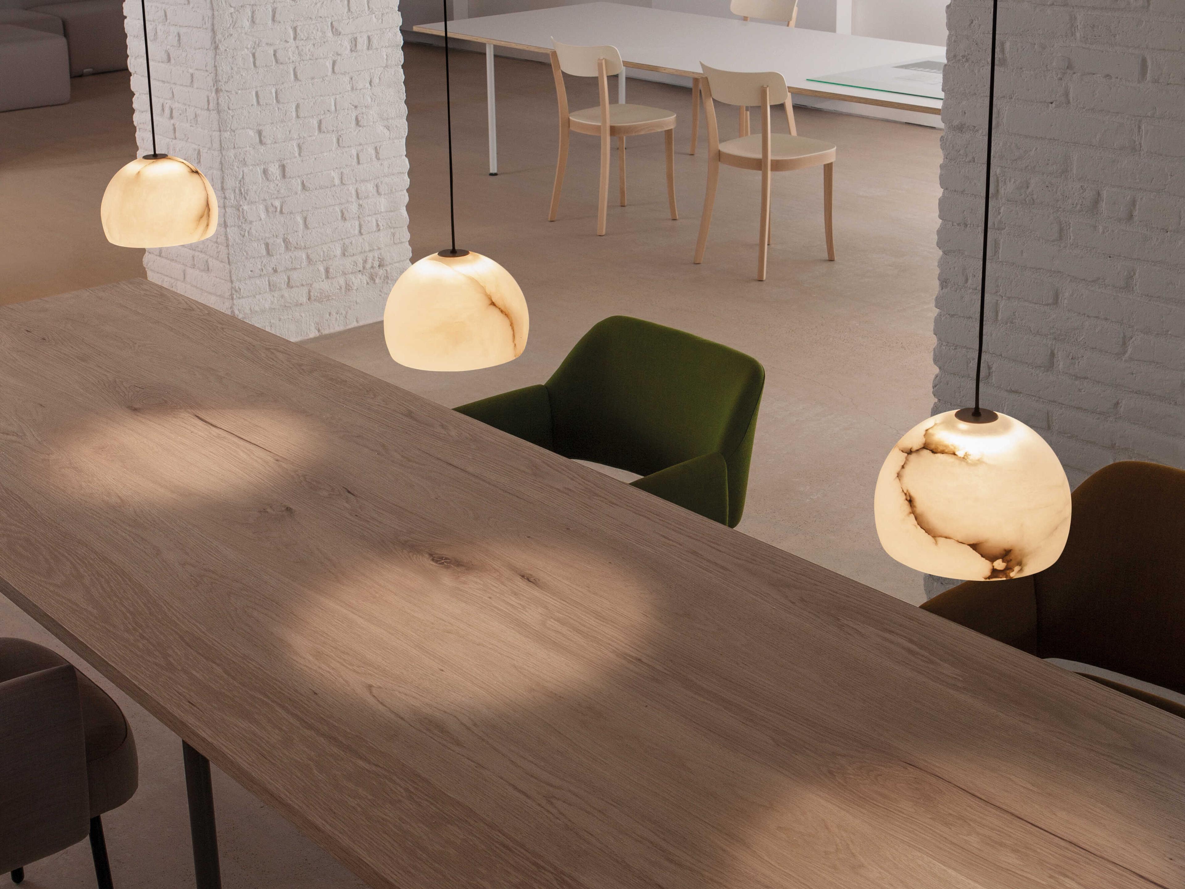 Carpyen Neil Matt Nickel Dome Mini Pendant