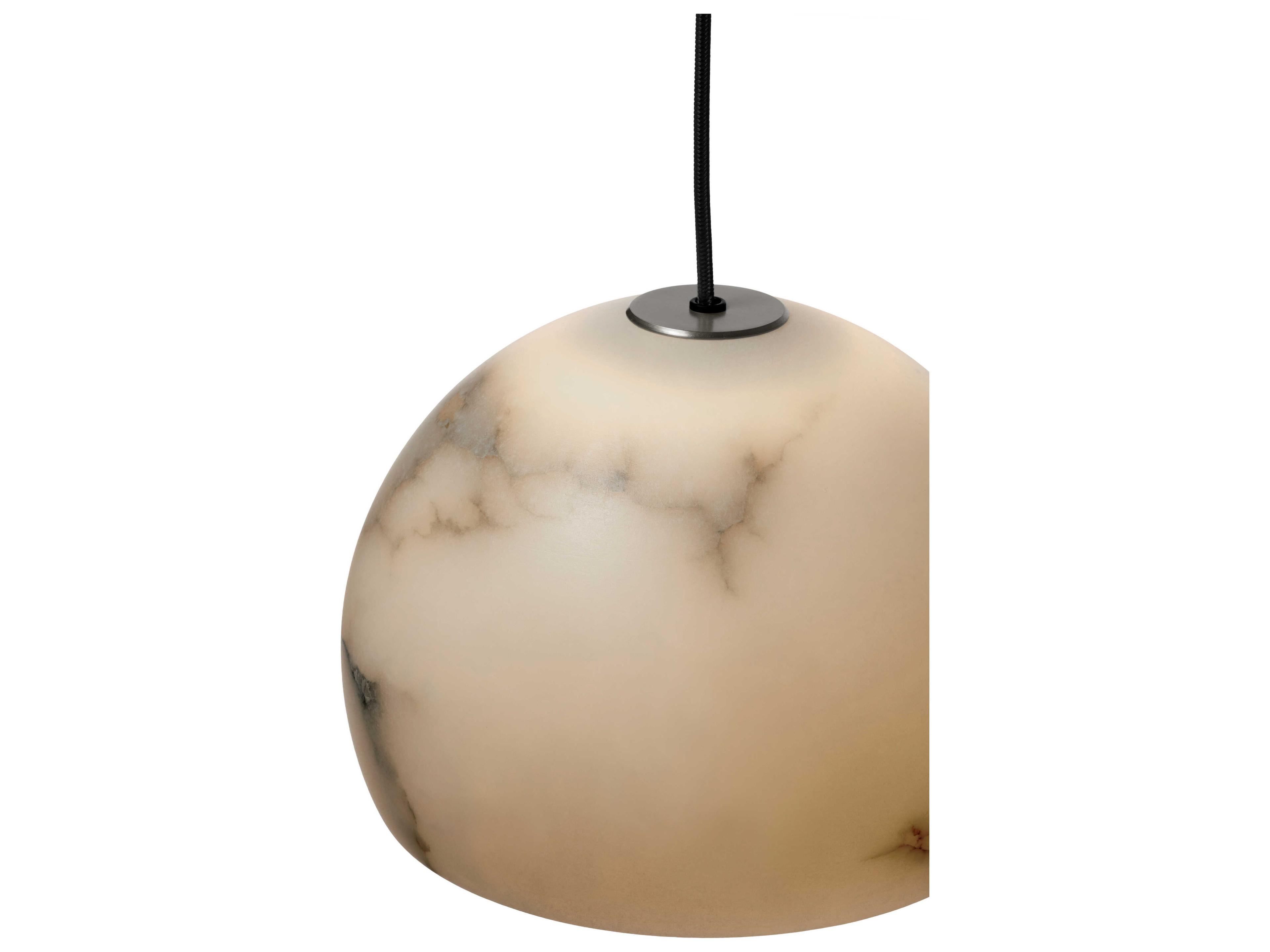 Carpyen Neil Matt Nickel Dome Mini Pendant