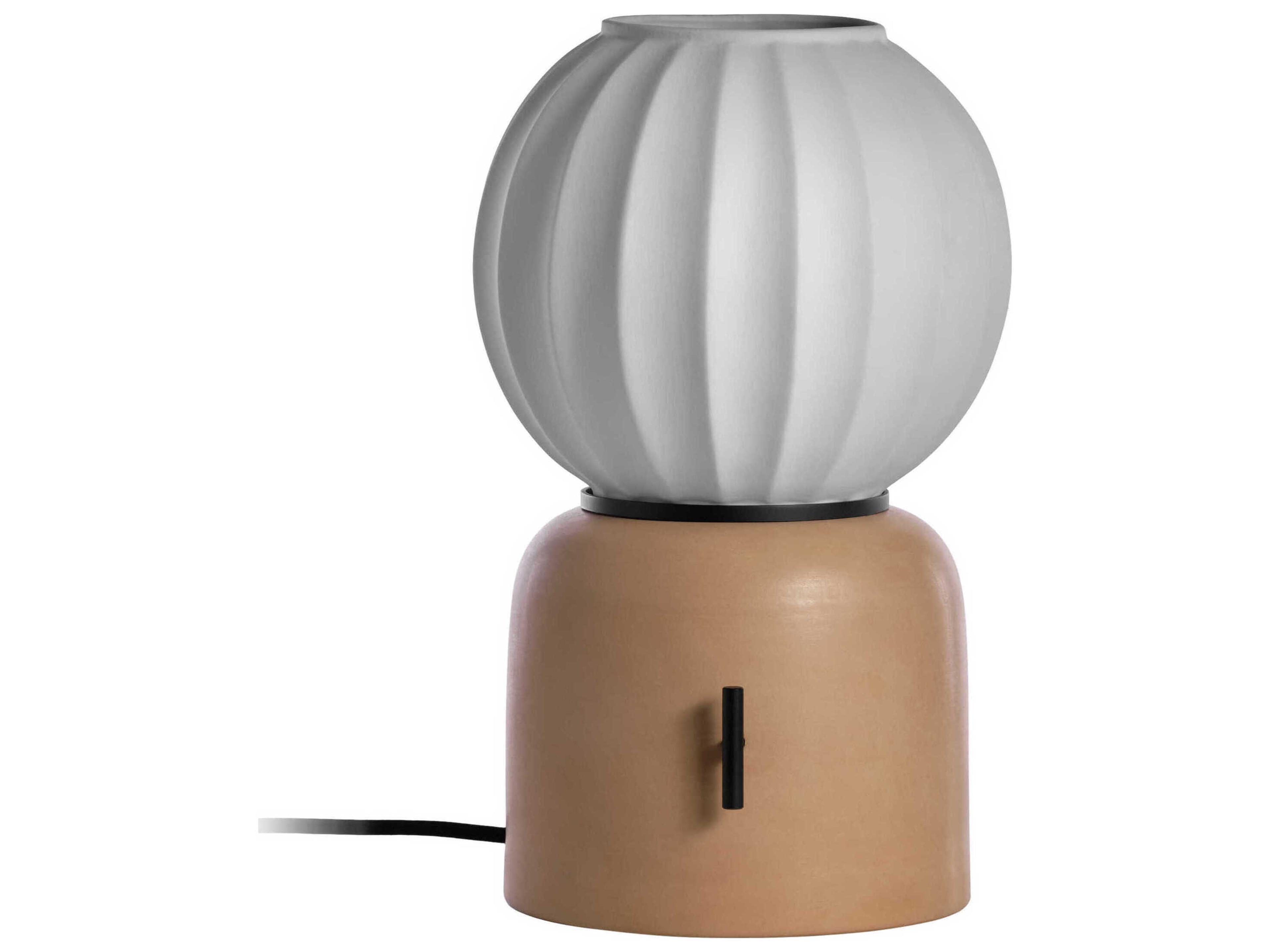 Carpyen Mei Rose Black Brown Table Lamp