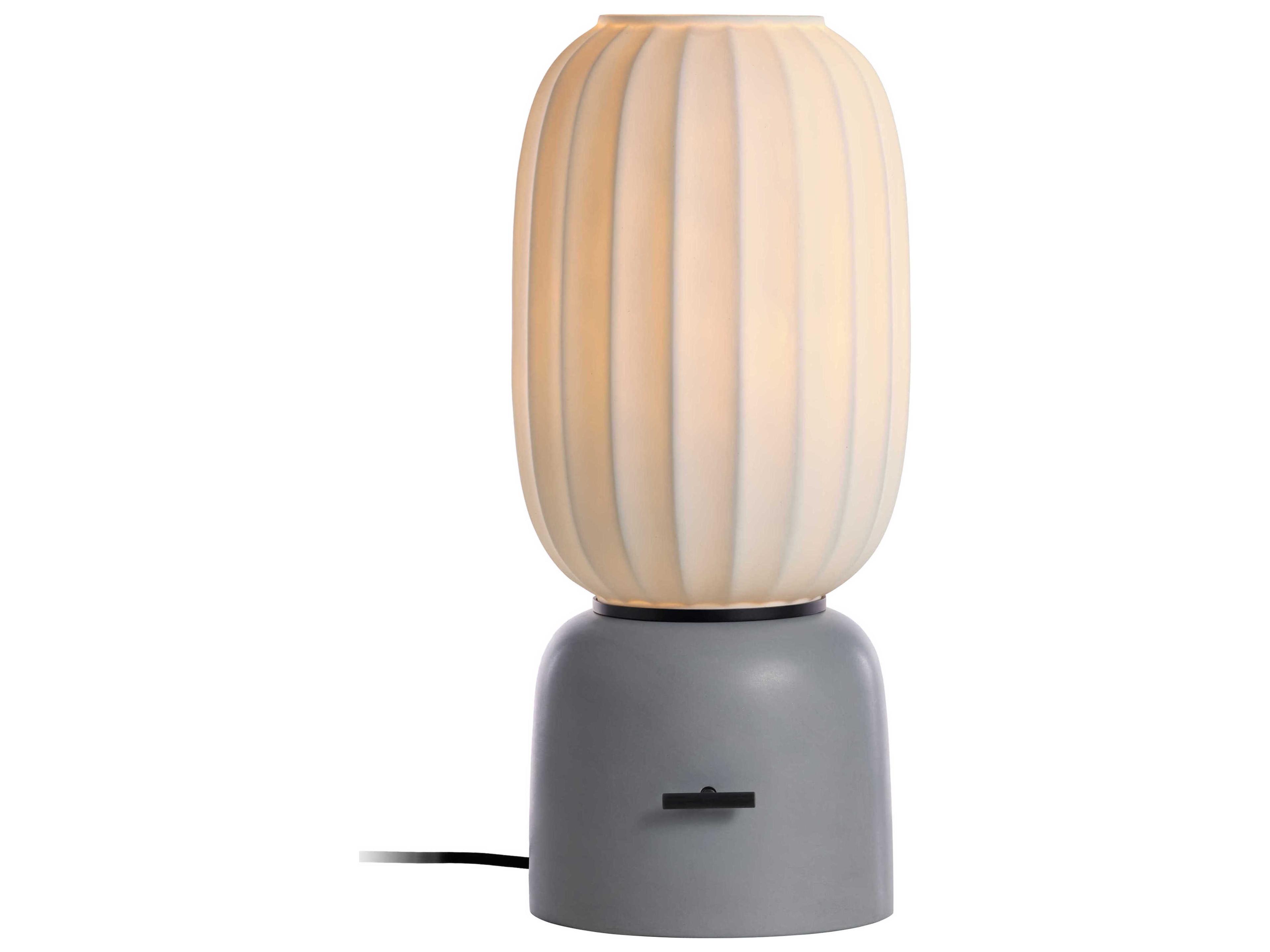 Mei Grey Black Table Lamp