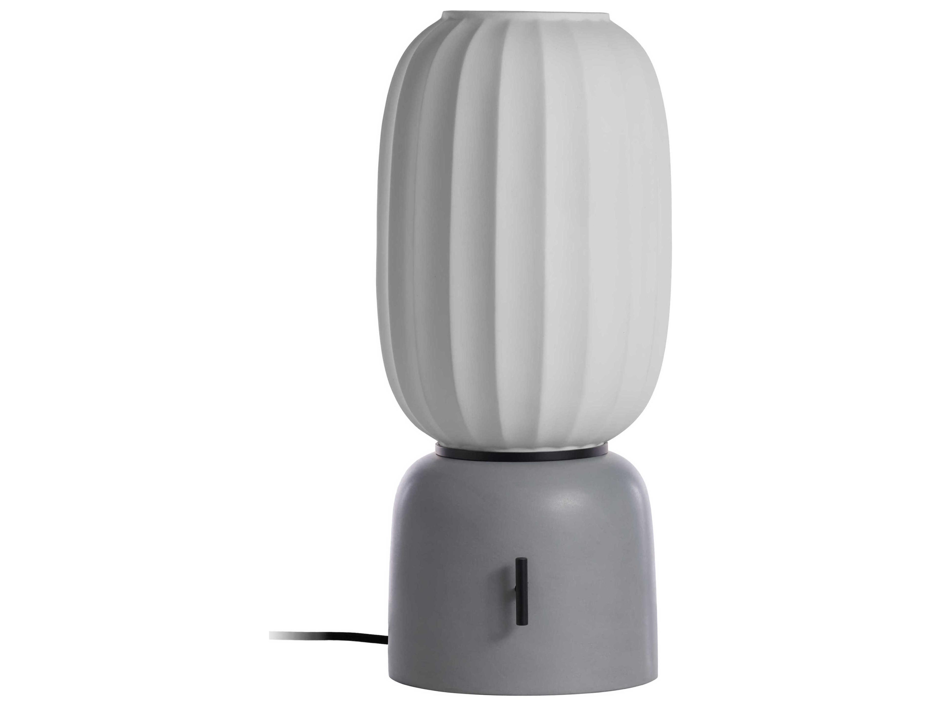 Carpyen Mei Grey Black Table Lamp