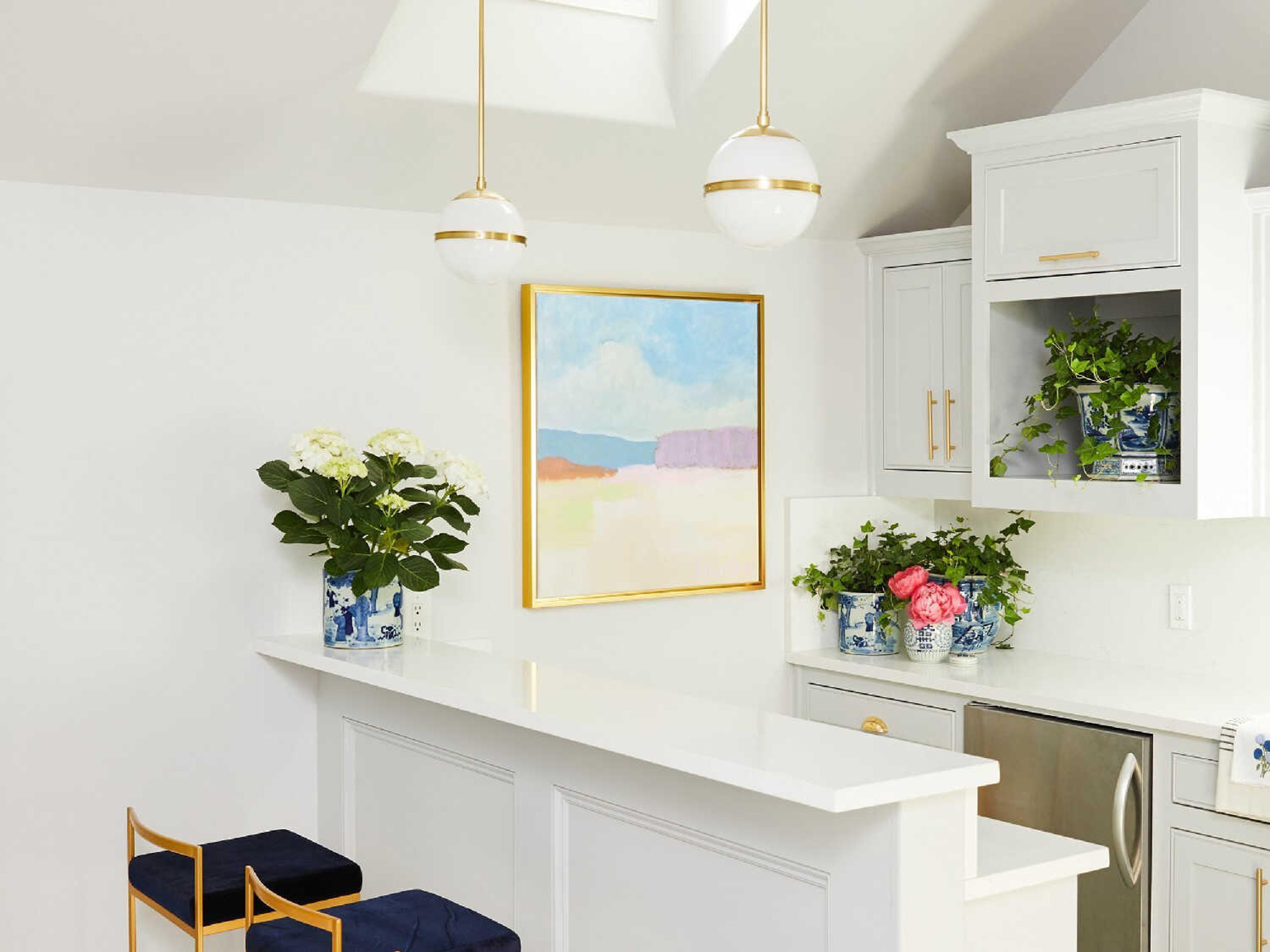 Crystorama Truax 1-Light Brass Glass Globe Mini Pendant