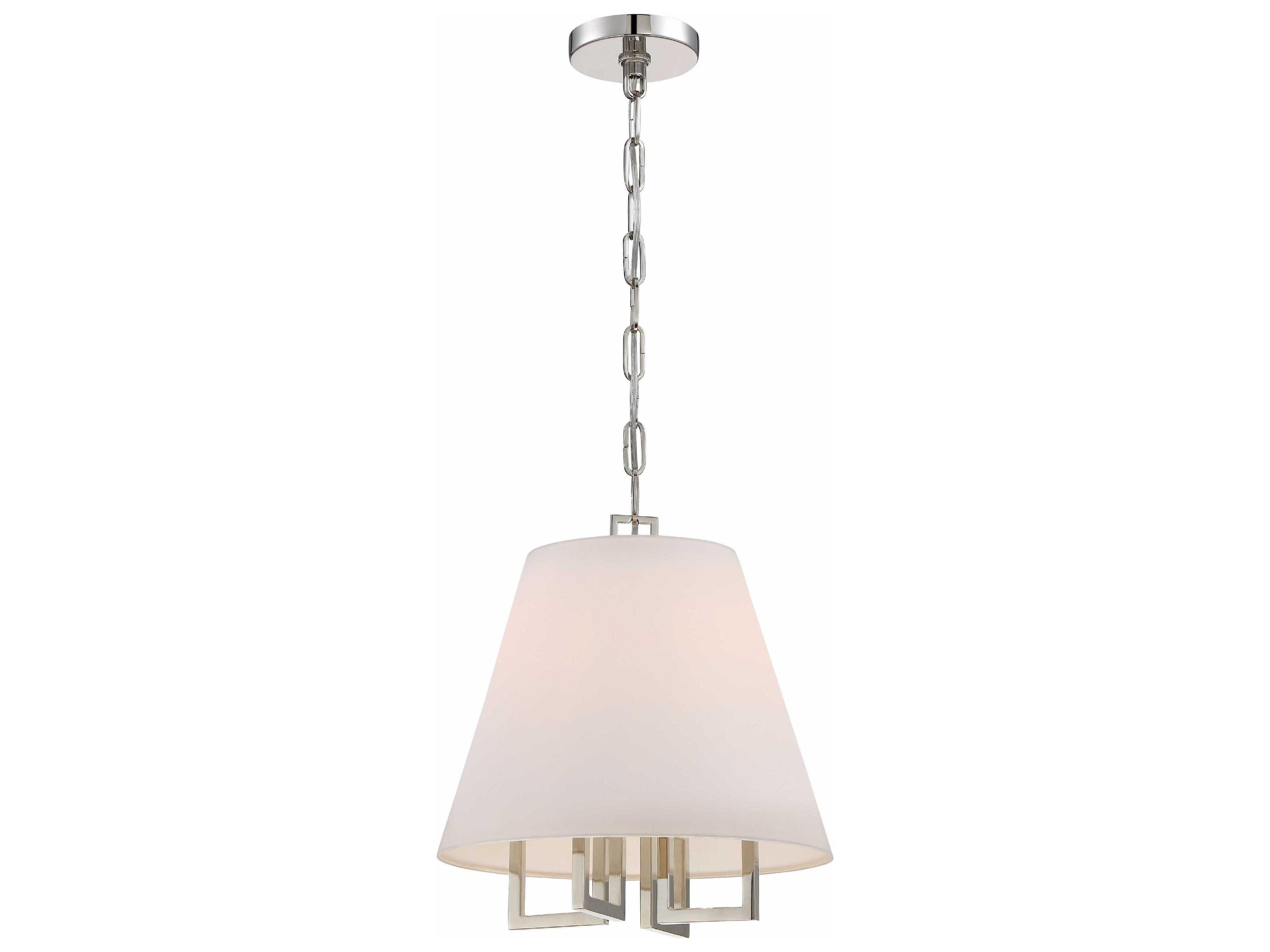 Westwood 4-Light Polished Nickel Candelabra Empire Chandelier