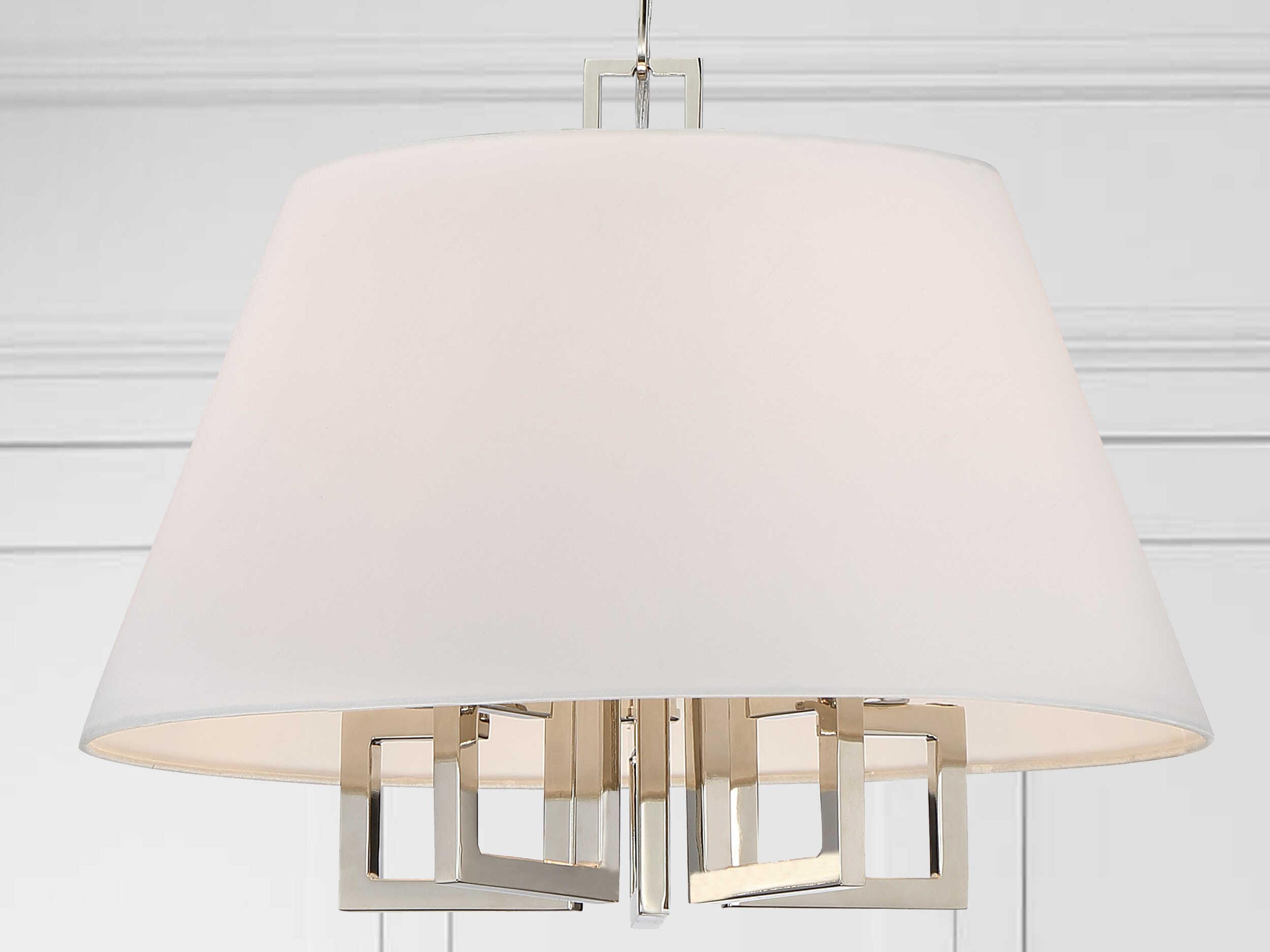 Crystorama Westwood 5-Light Polished Nickel Candelabra Empire Chandelier