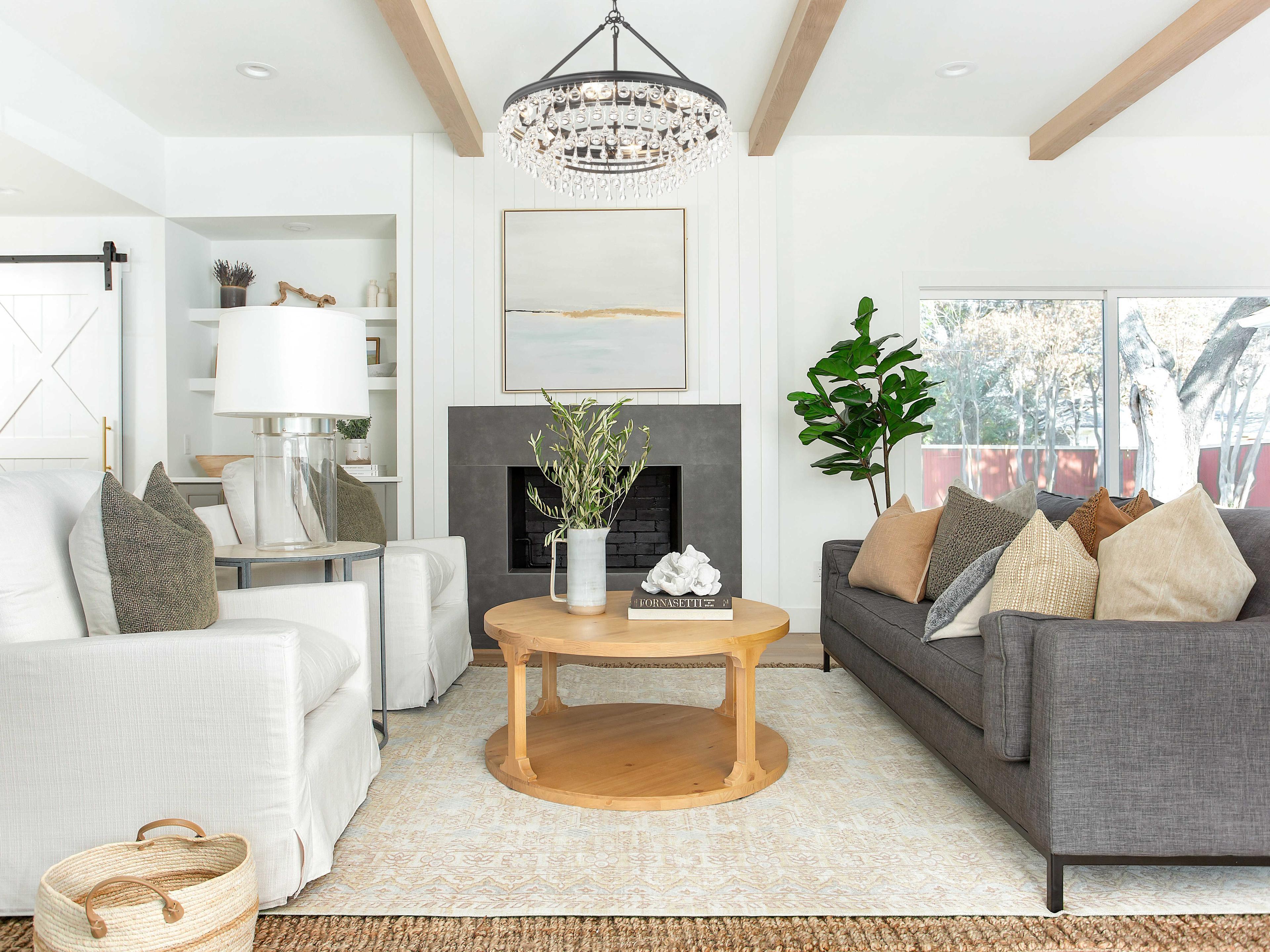 Crystorama Calypso 6-Light Matte Black Glass Candelabra Chandelier