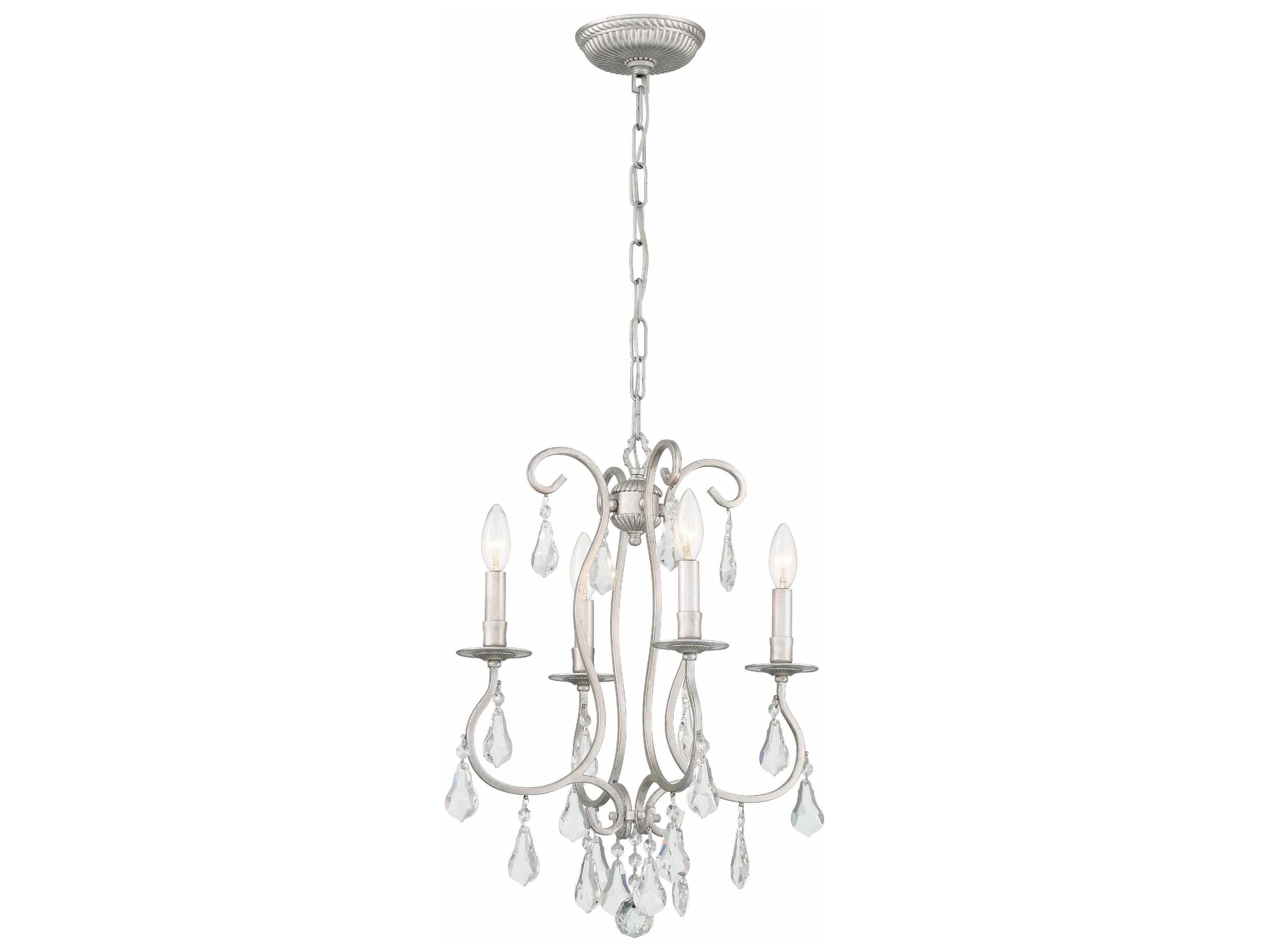 Ashton 4-Light Crystal Candelabra Chandelier