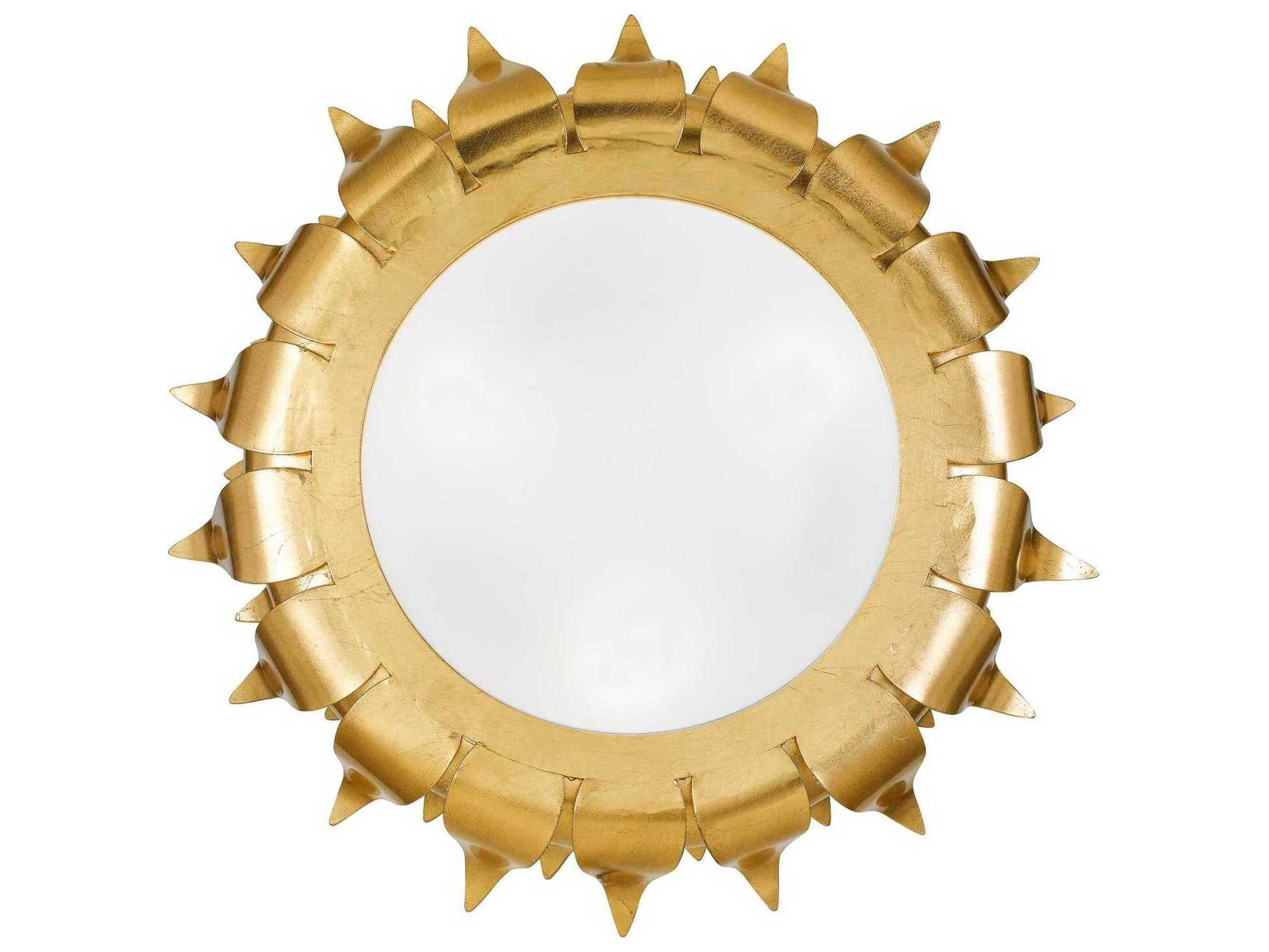 Crystorama Broche 3-Light Gold Drum Semi Flush Mount