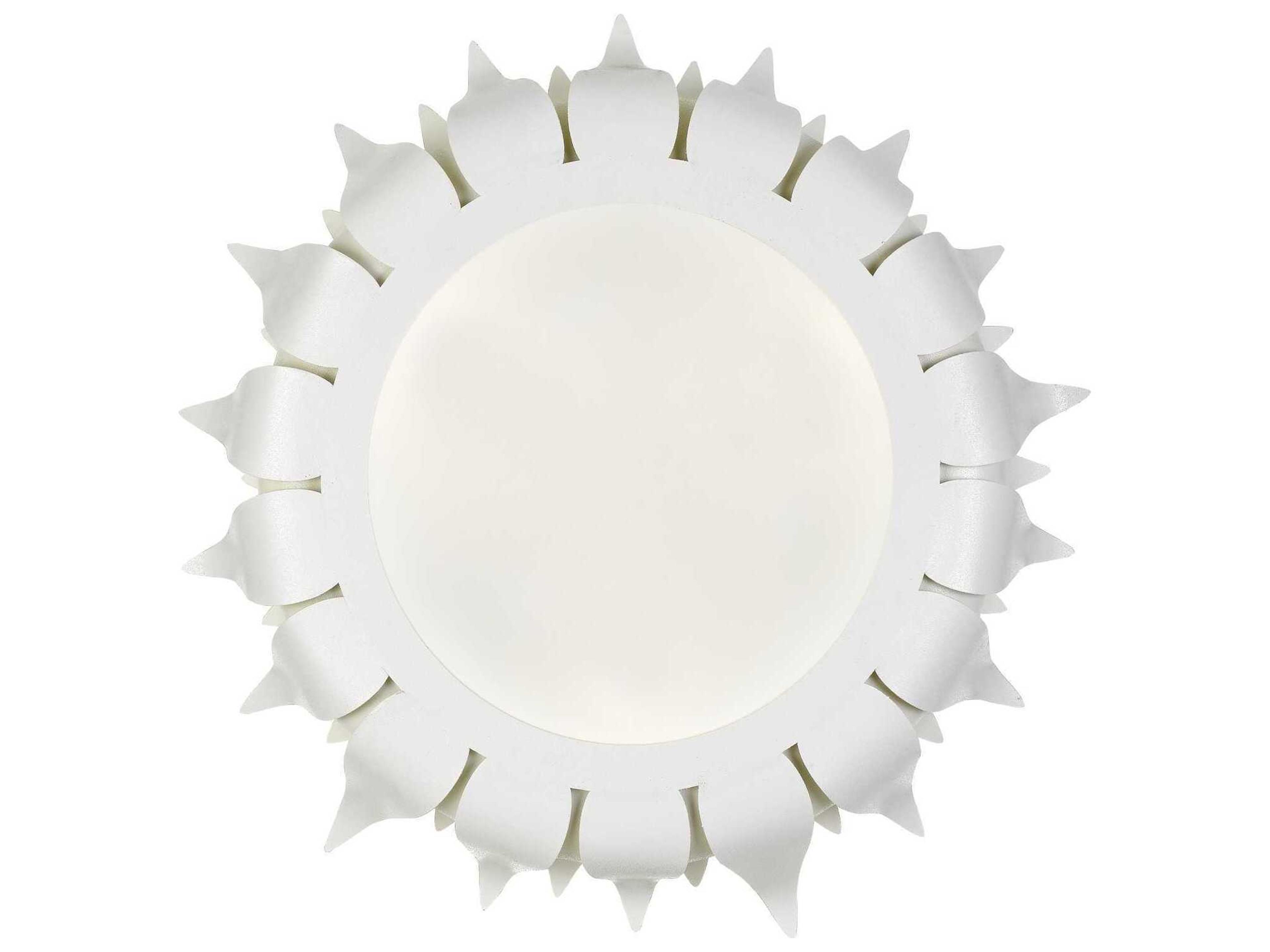 Crystorama Broche 3-Light Gold Drum Semi Flush Mount