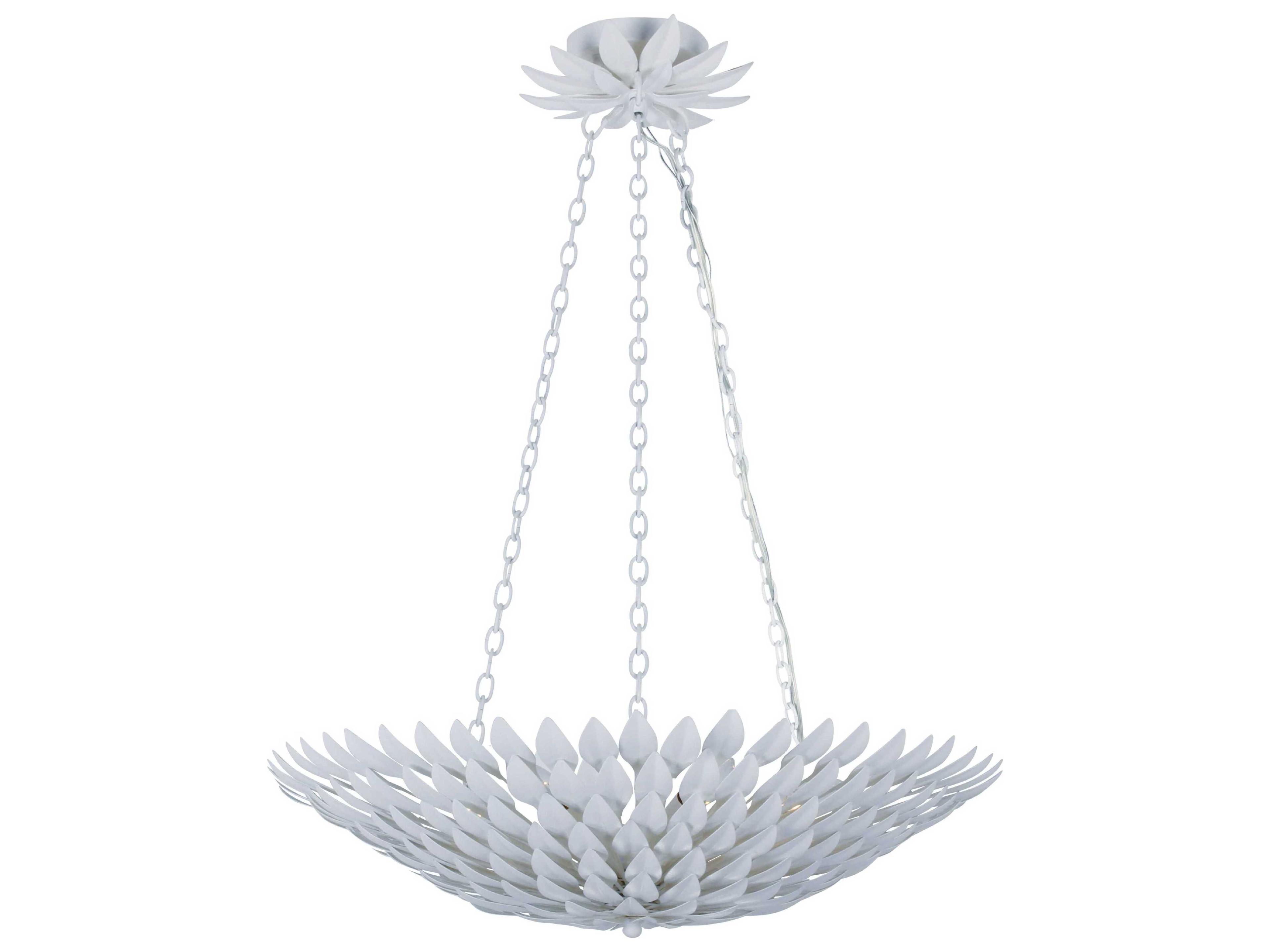 Crystorama Broche 6-Light Gold Pendant