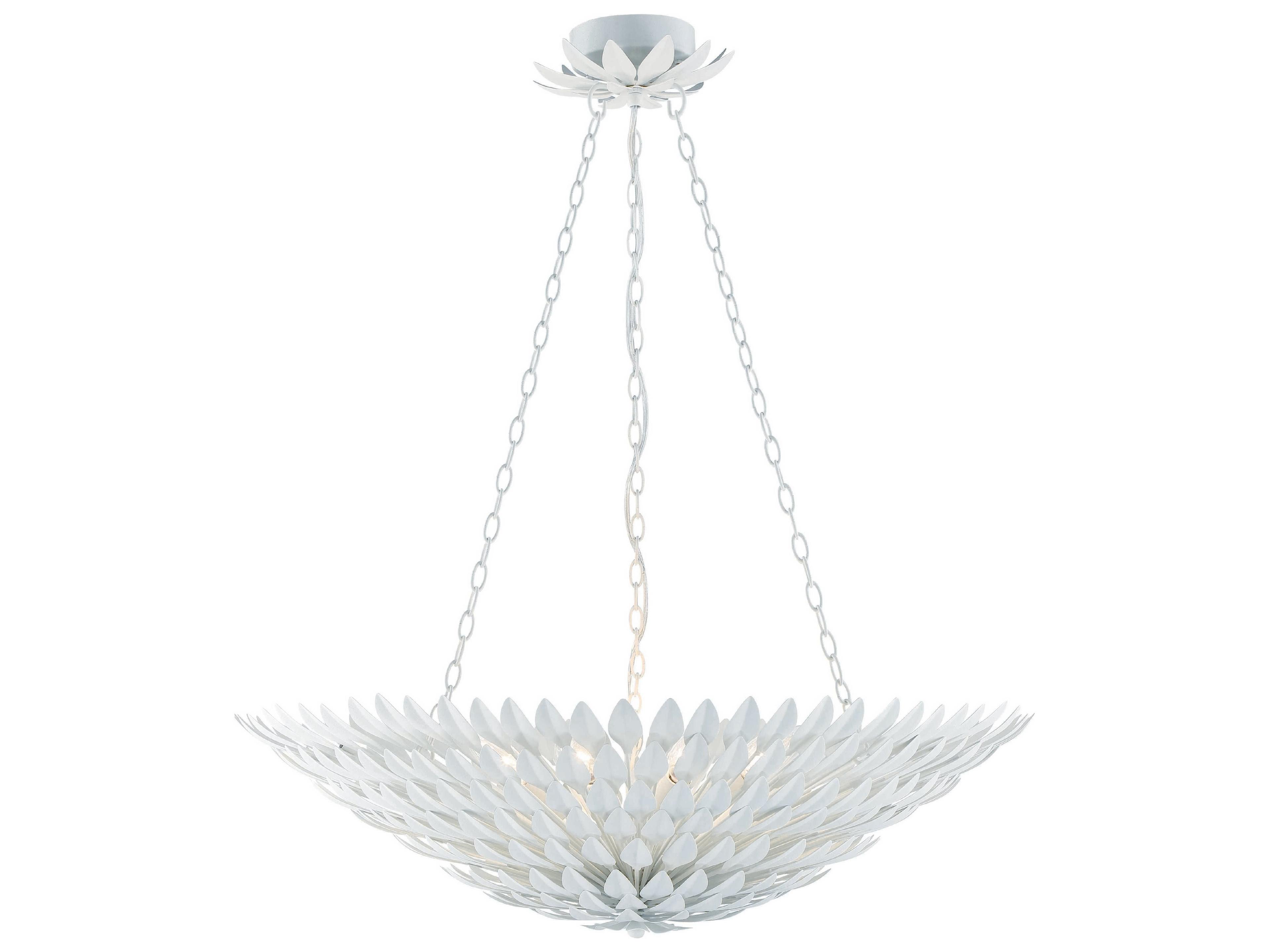 Crystorama Broche 8-Light Gold Pendant