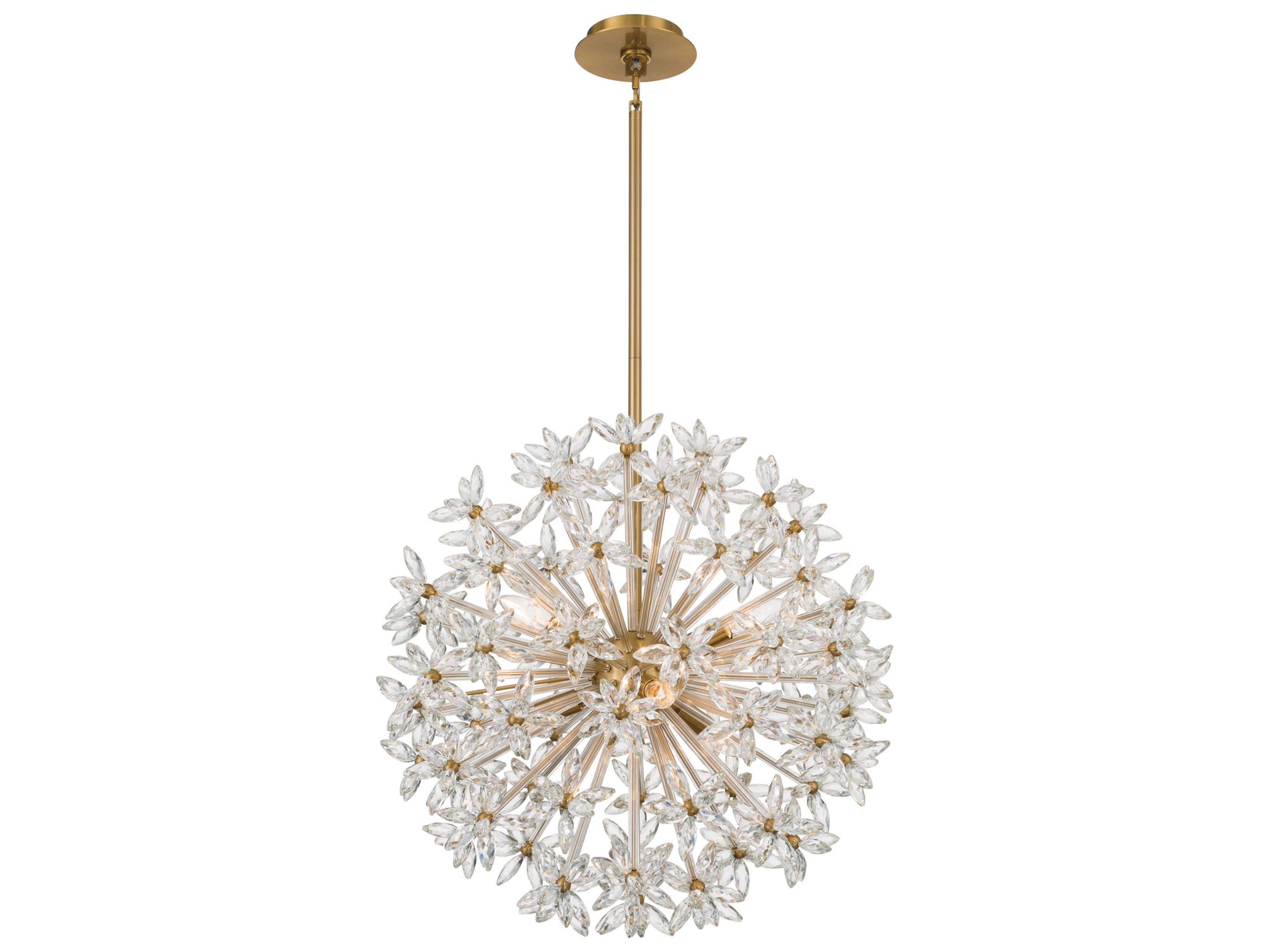 Adley 6-Light Gold Sputnik Pendant