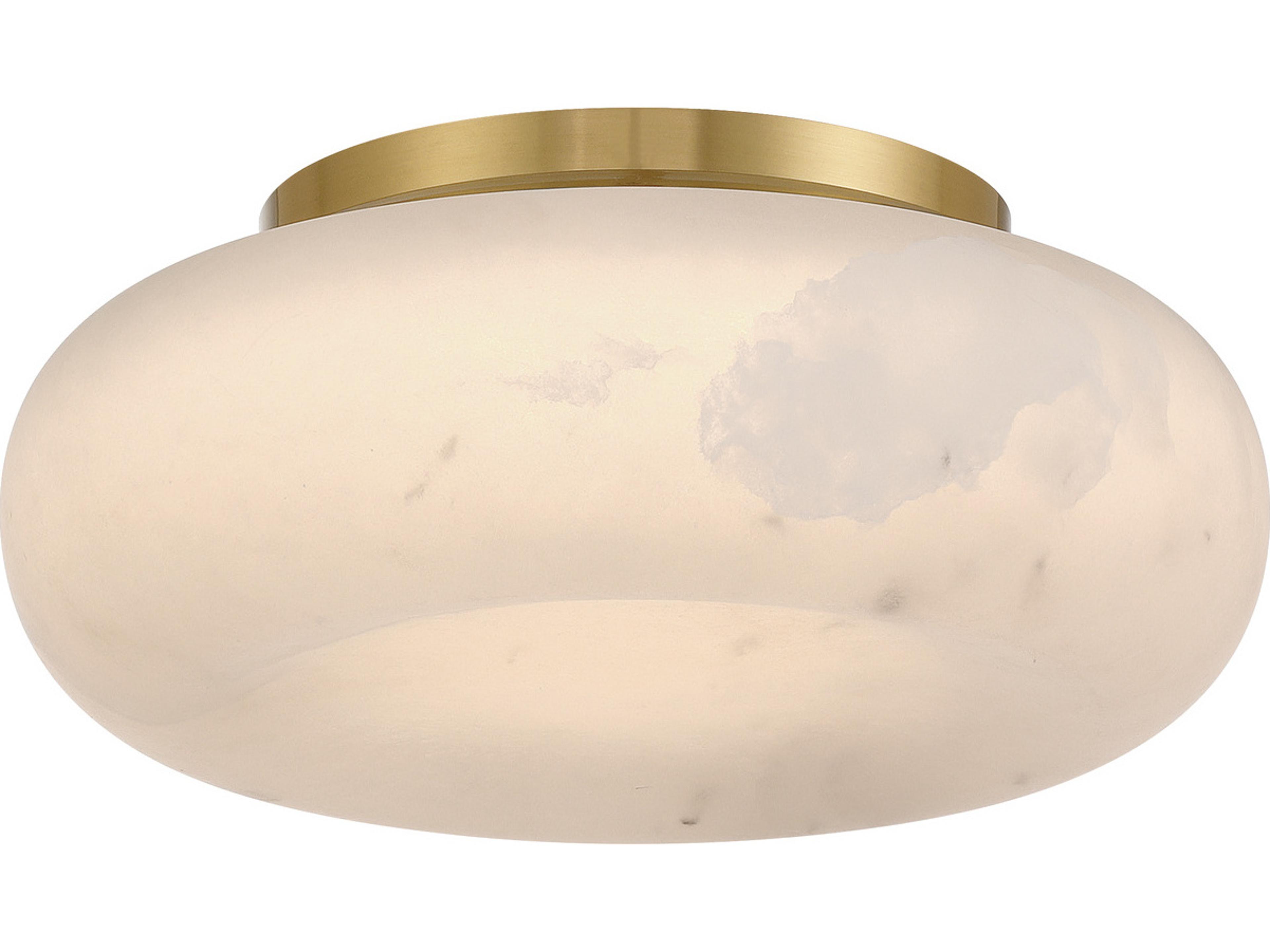 Acme 1-Light Gold Flush Mount