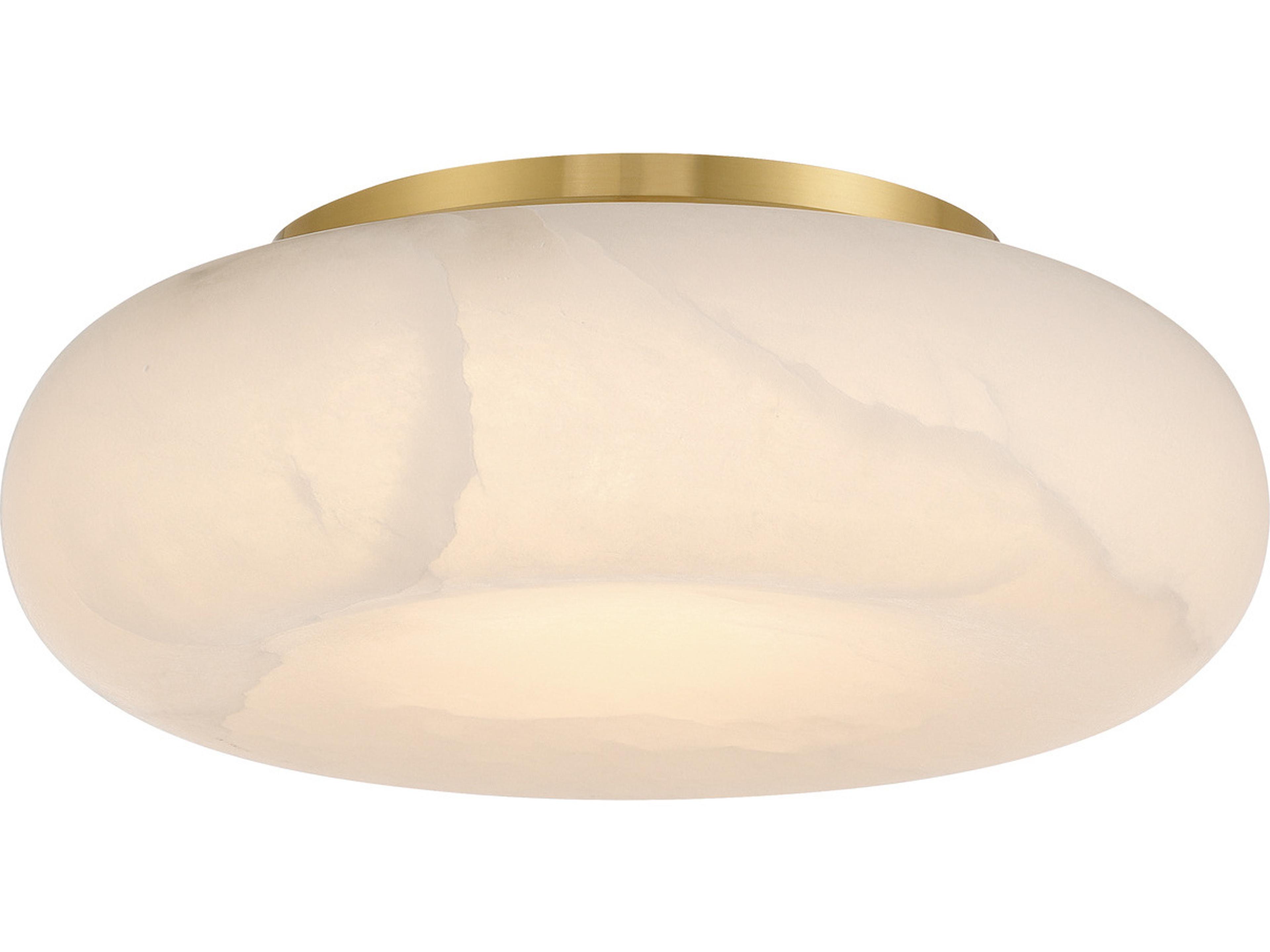 Acme 1-Light Gold Copper Flush Mount