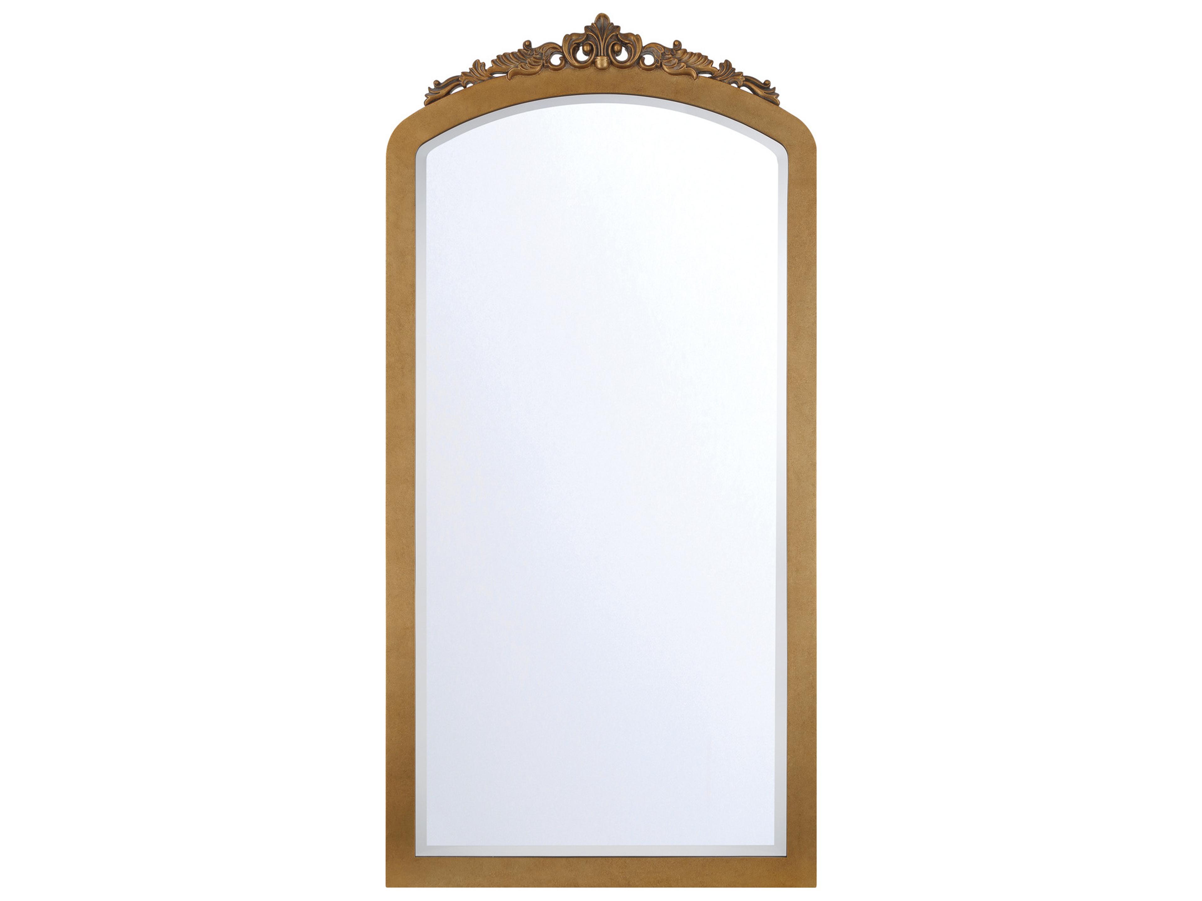 Arden Gold Floor Mirror Vertical